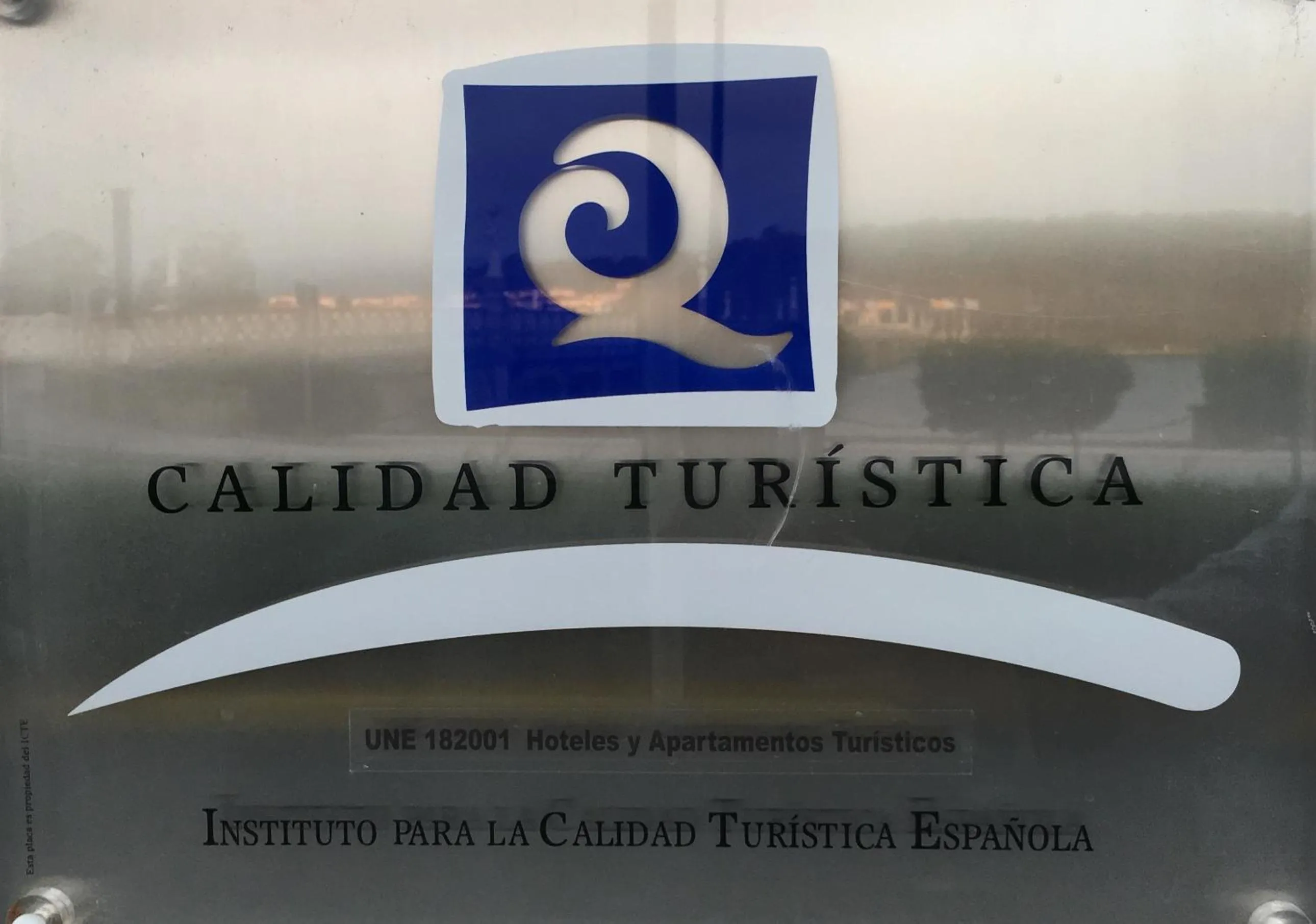 On site in Hotel Puente de La Toja