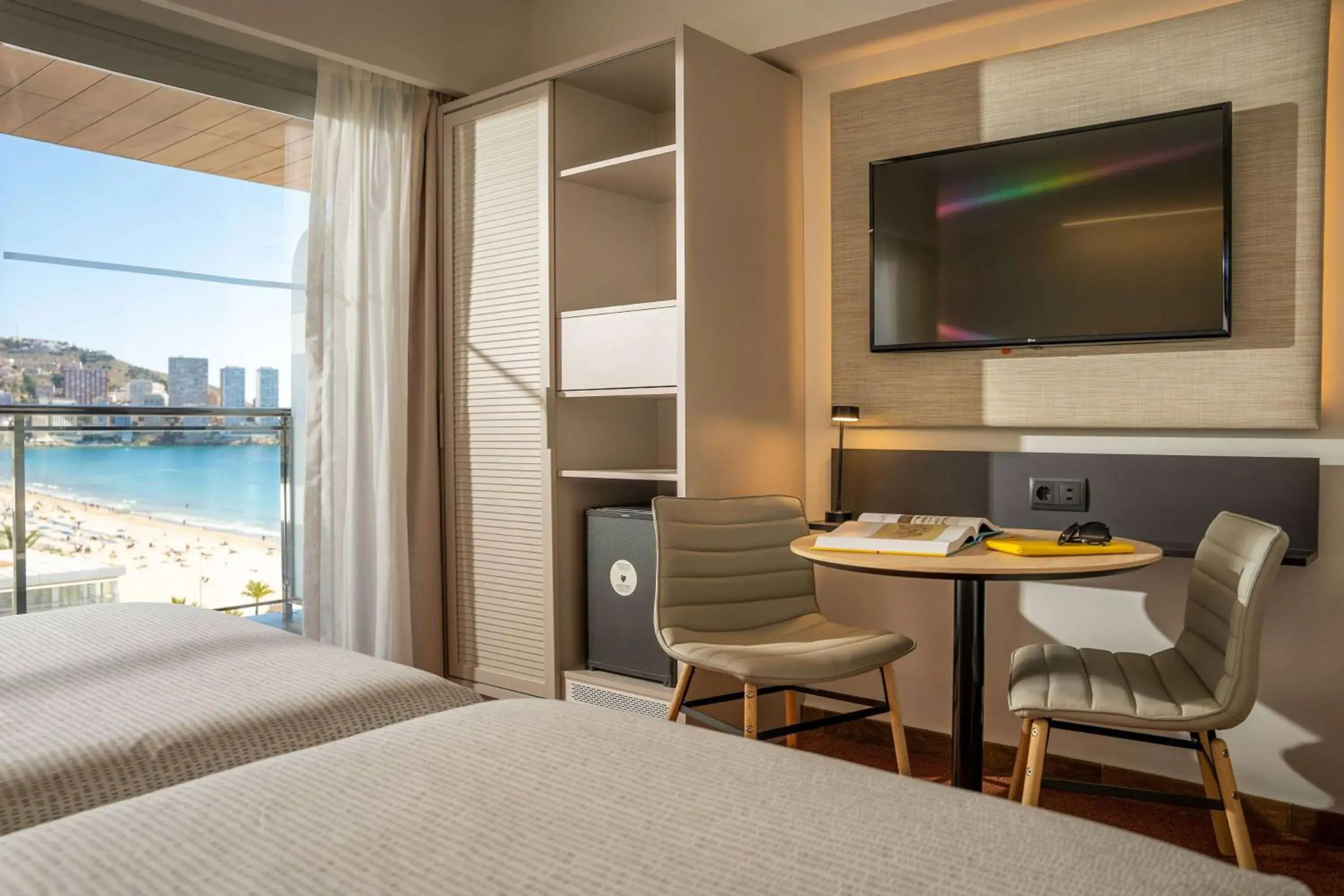 Bedroom, Bed in INNSiDE by Meliá Costablanca - Adults recommended Bedroom, Bed in INNSiDE by Meliá Costablanca - Adults recommended