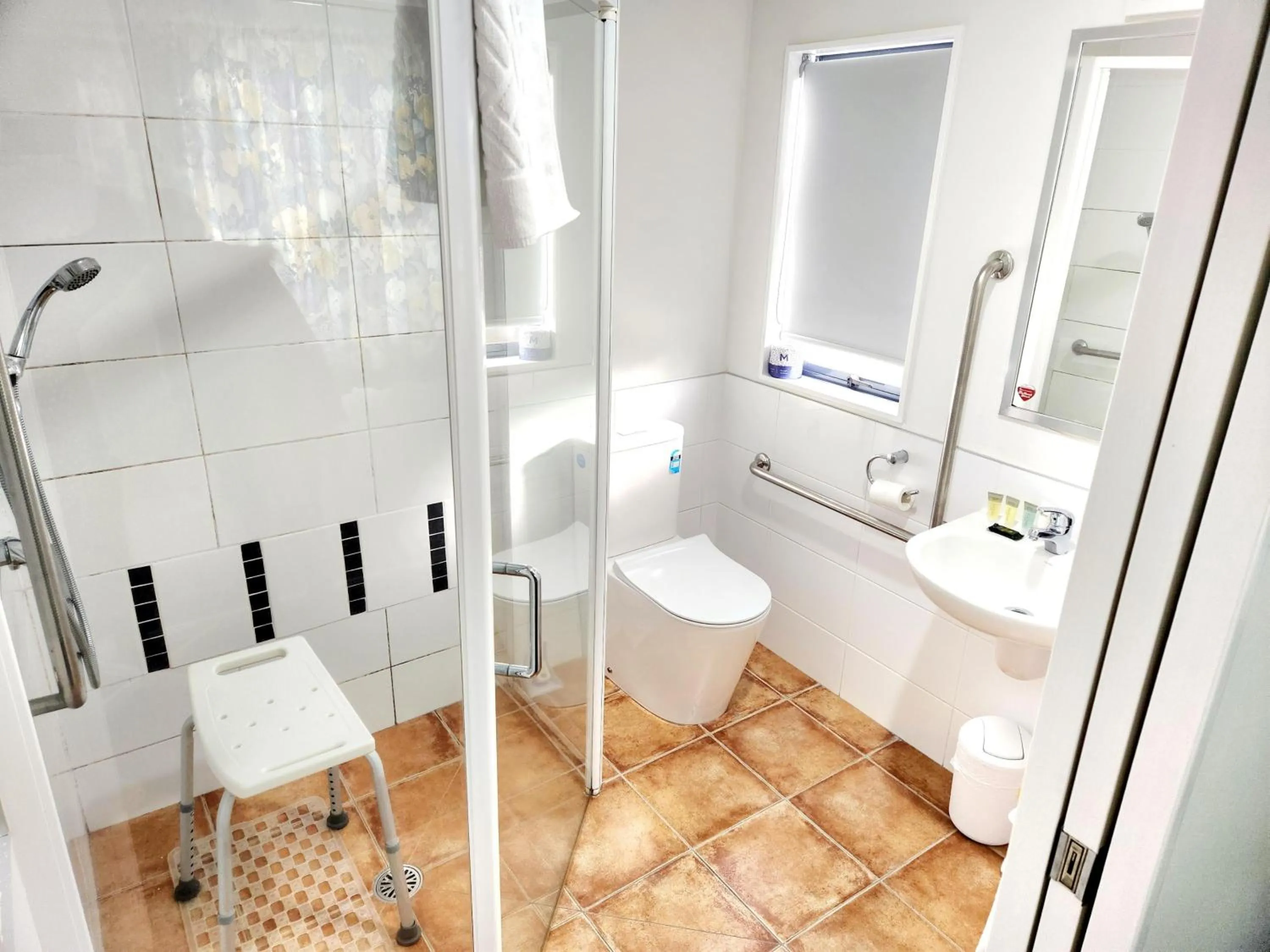 Toilet in Botany Palms Motel