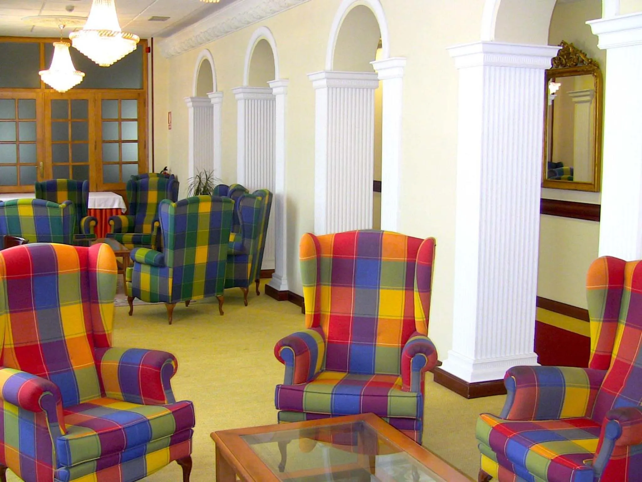 Decorative detail in Hotel San Camilo