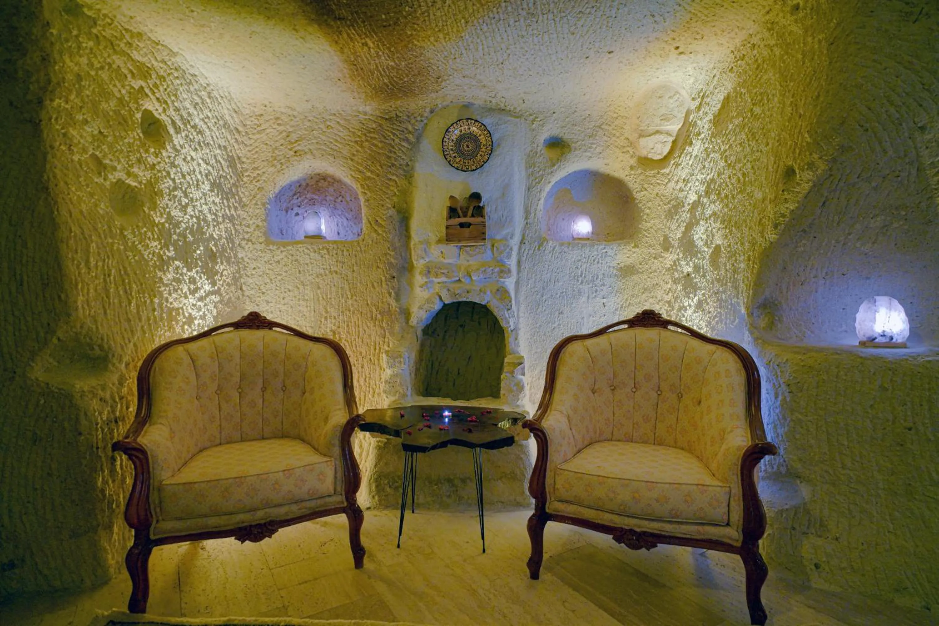 Living room in Babili Cappadocia Cave