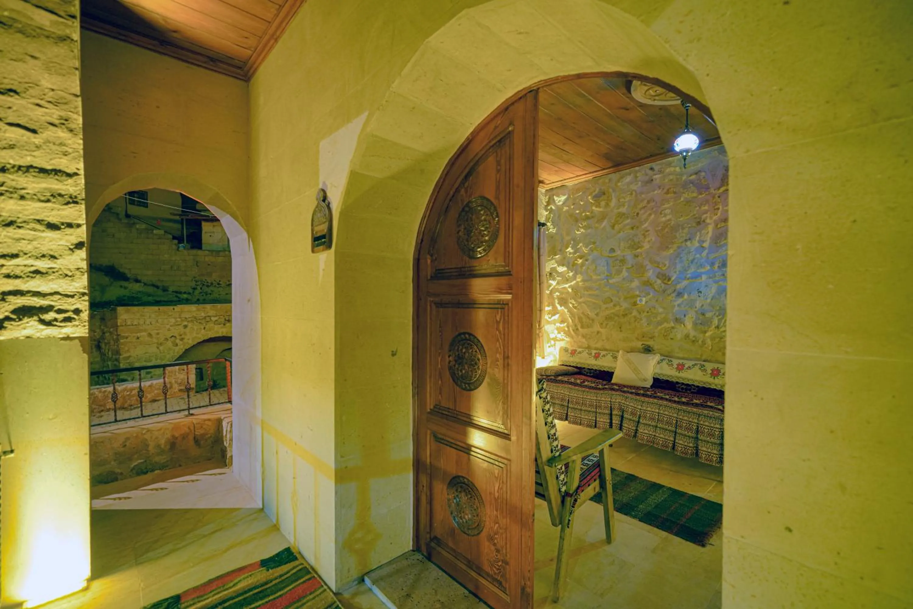 Natural landscape in Babili Cappadocia Cave