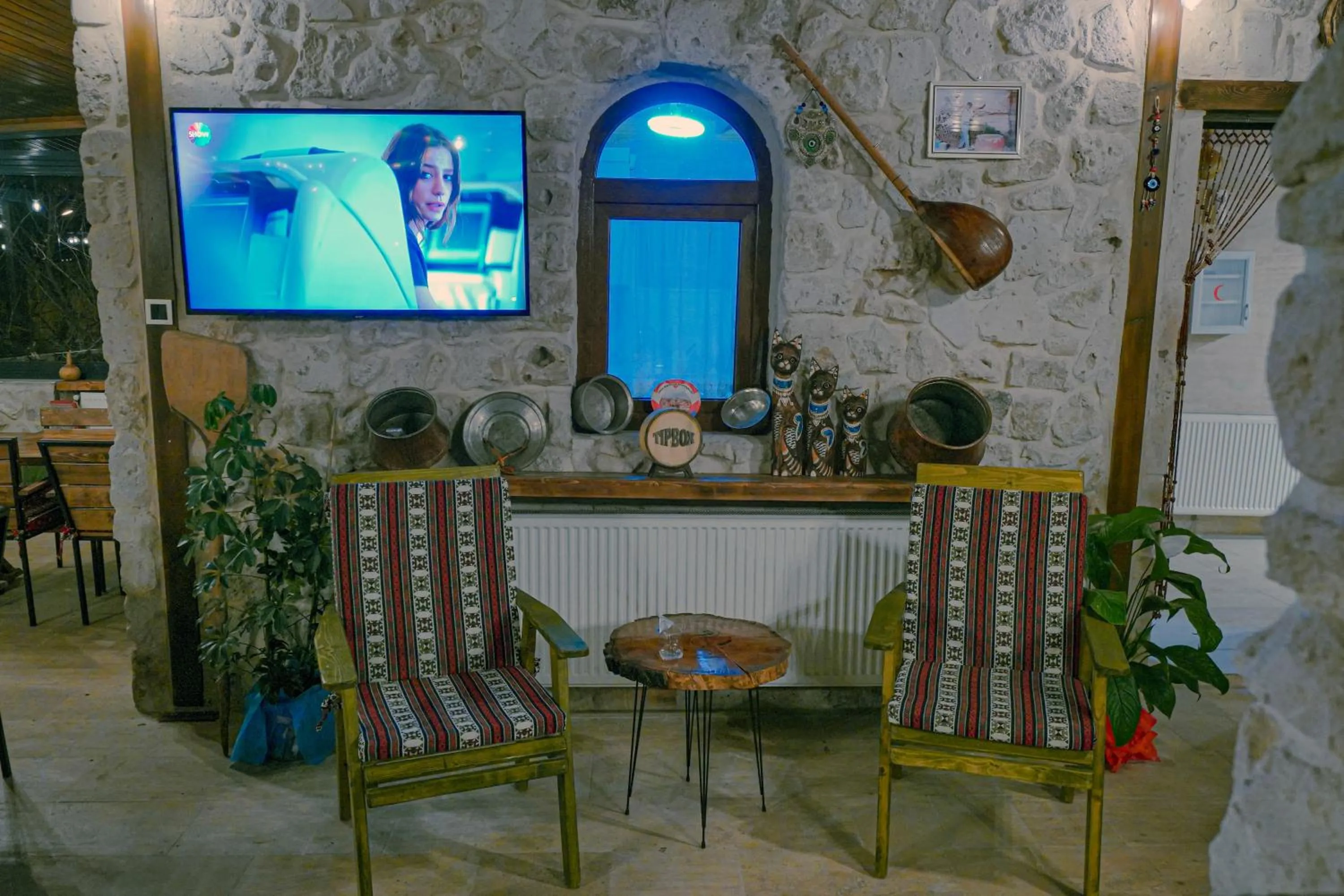TV and multimedia in Babili Cappadocia Cave