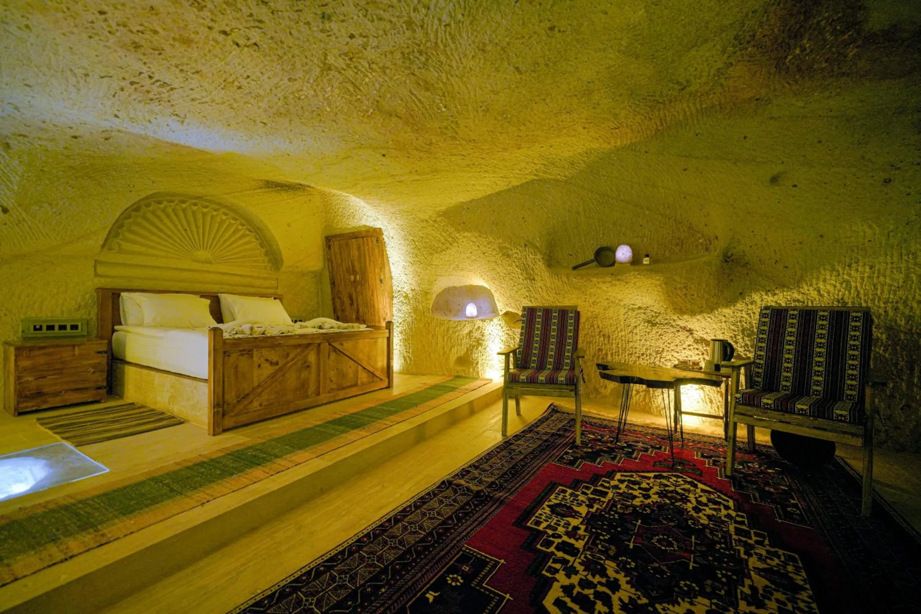 Bed in Babili Cappadocia Cave