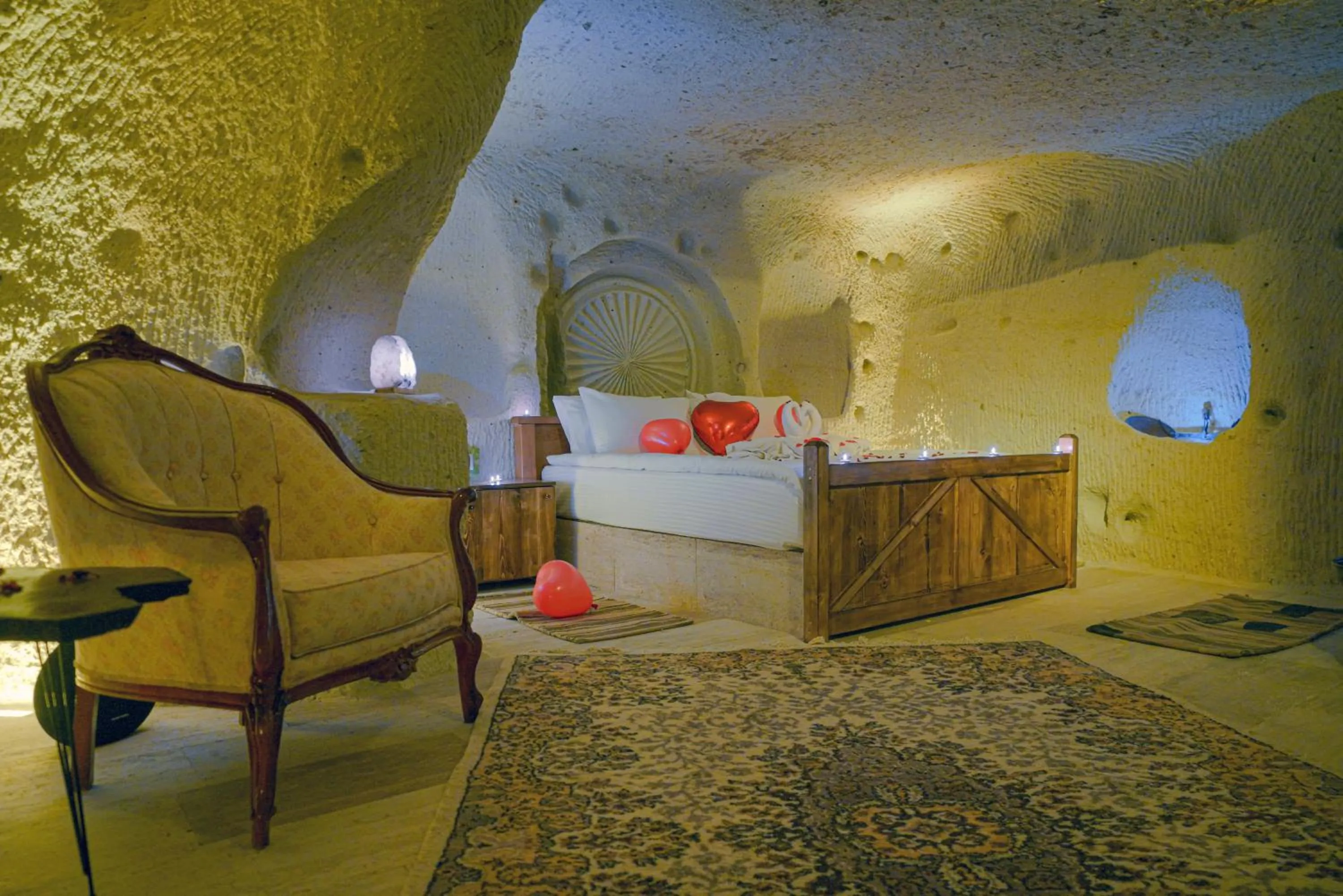 Living room in Babili Cappadocia Cave