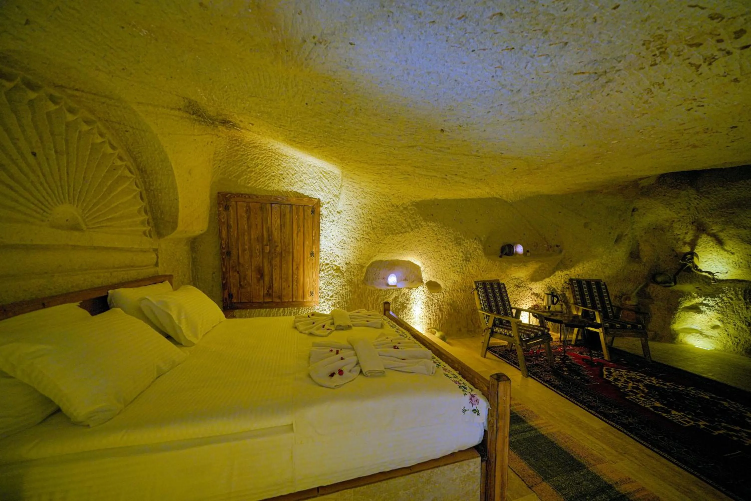 Bed in Babili Cappadocia Cave