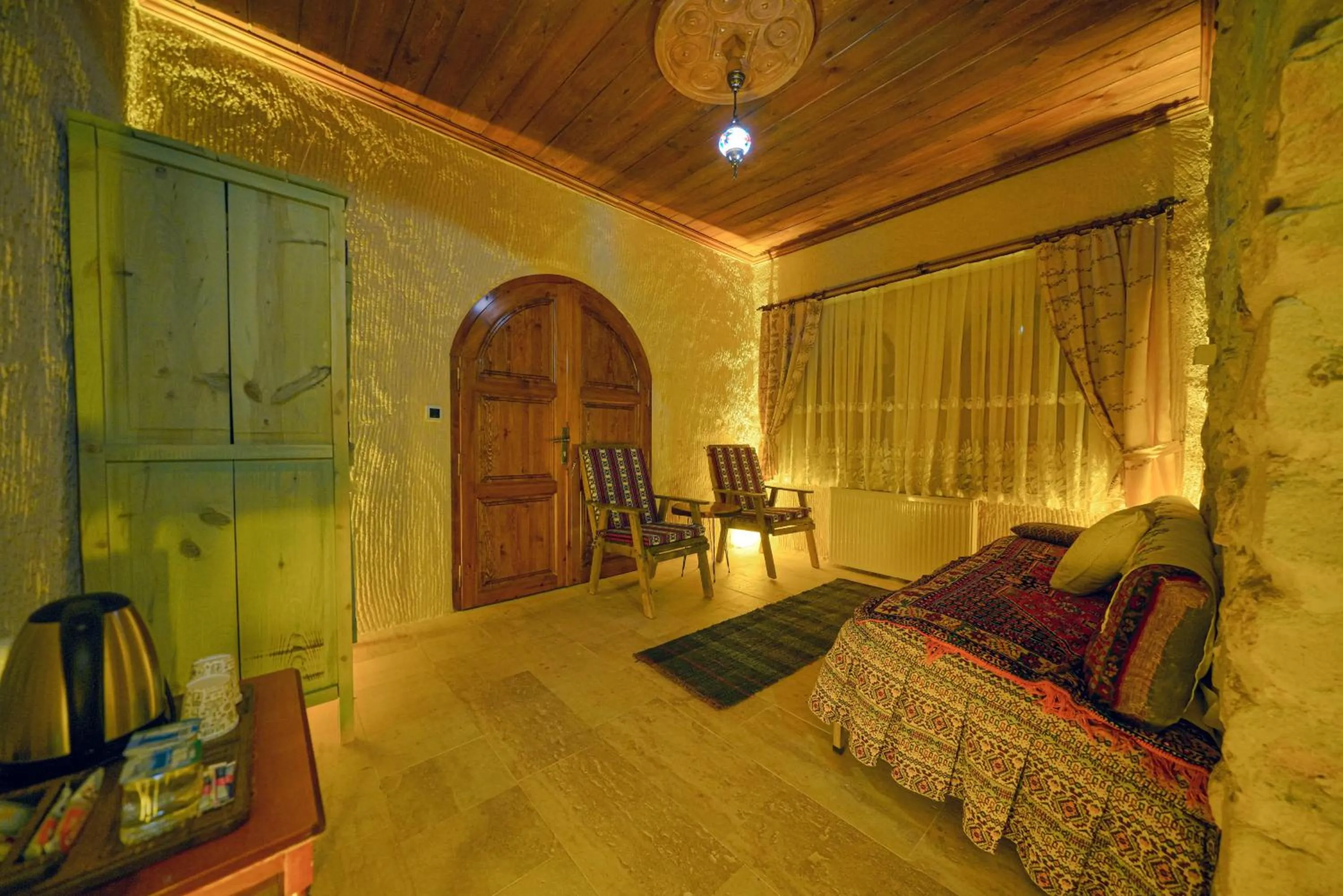 Bed in Babili Cappadocia Cave