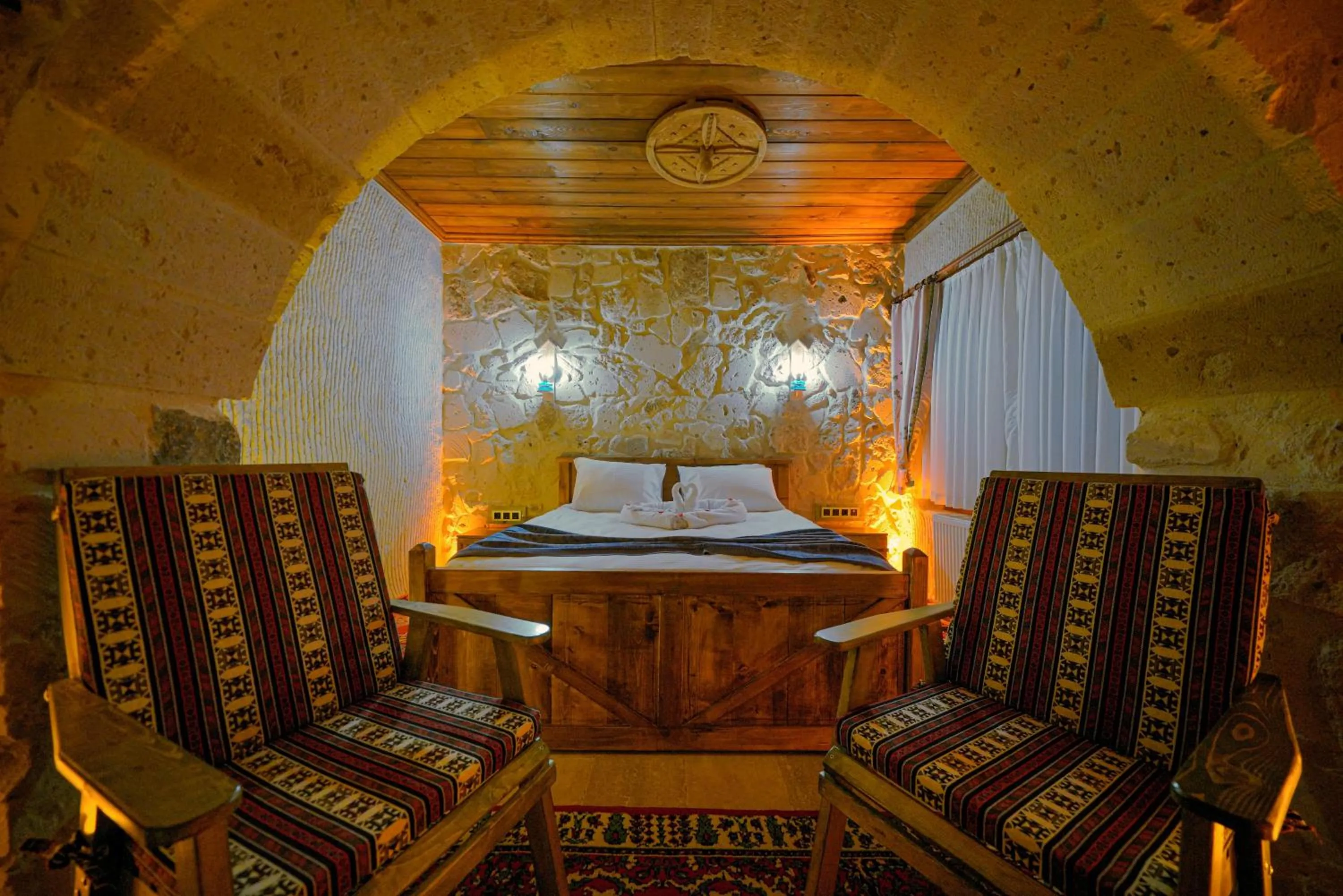 Living room in Babili Cappadocia Cave