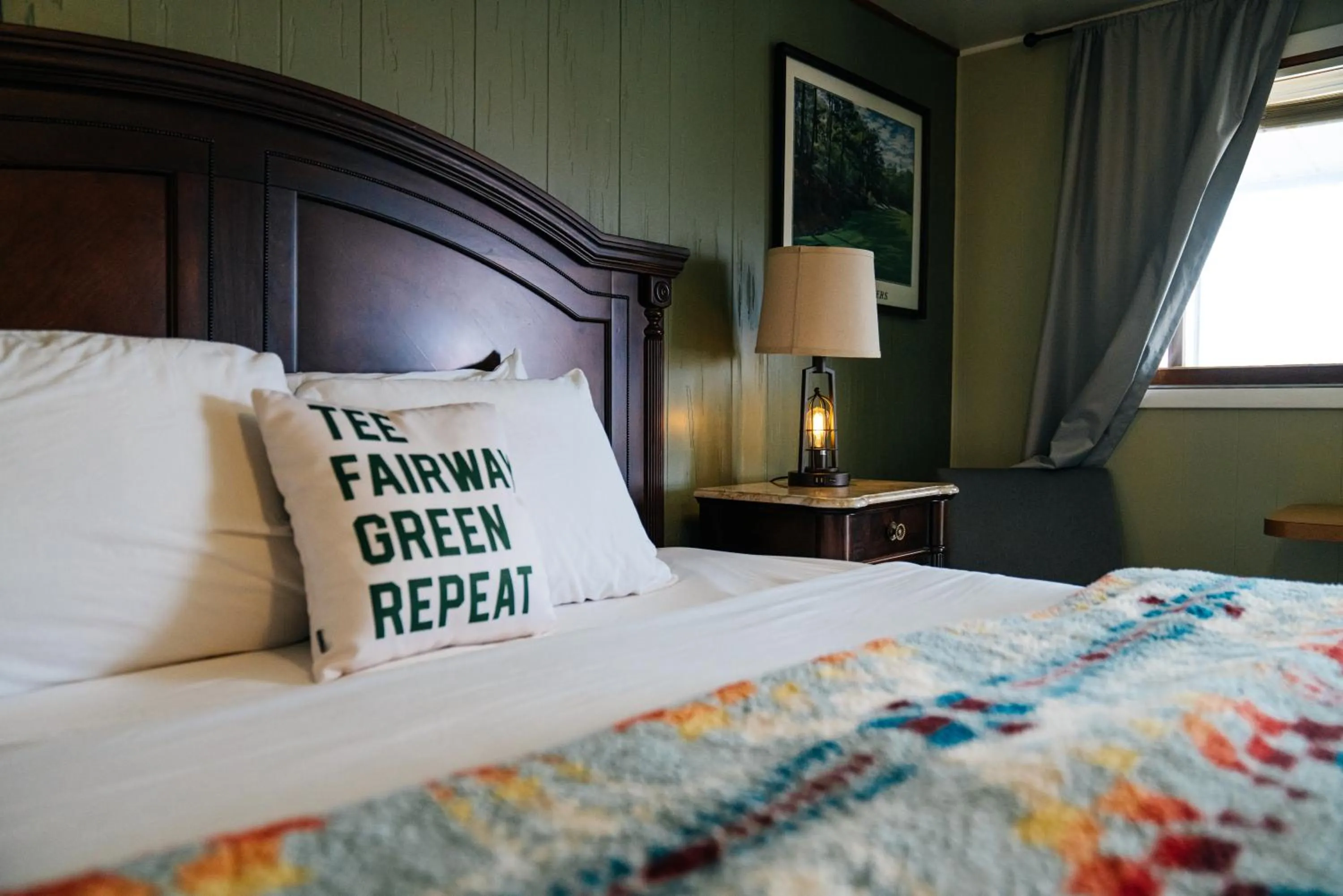 Bed in Lodge at Poncha Springs