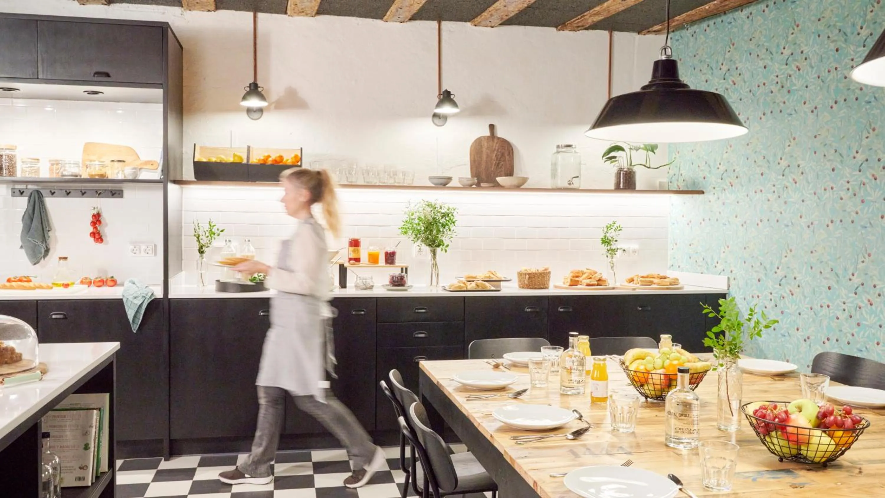 Breakfast in Eco Boutique Hostal Grau