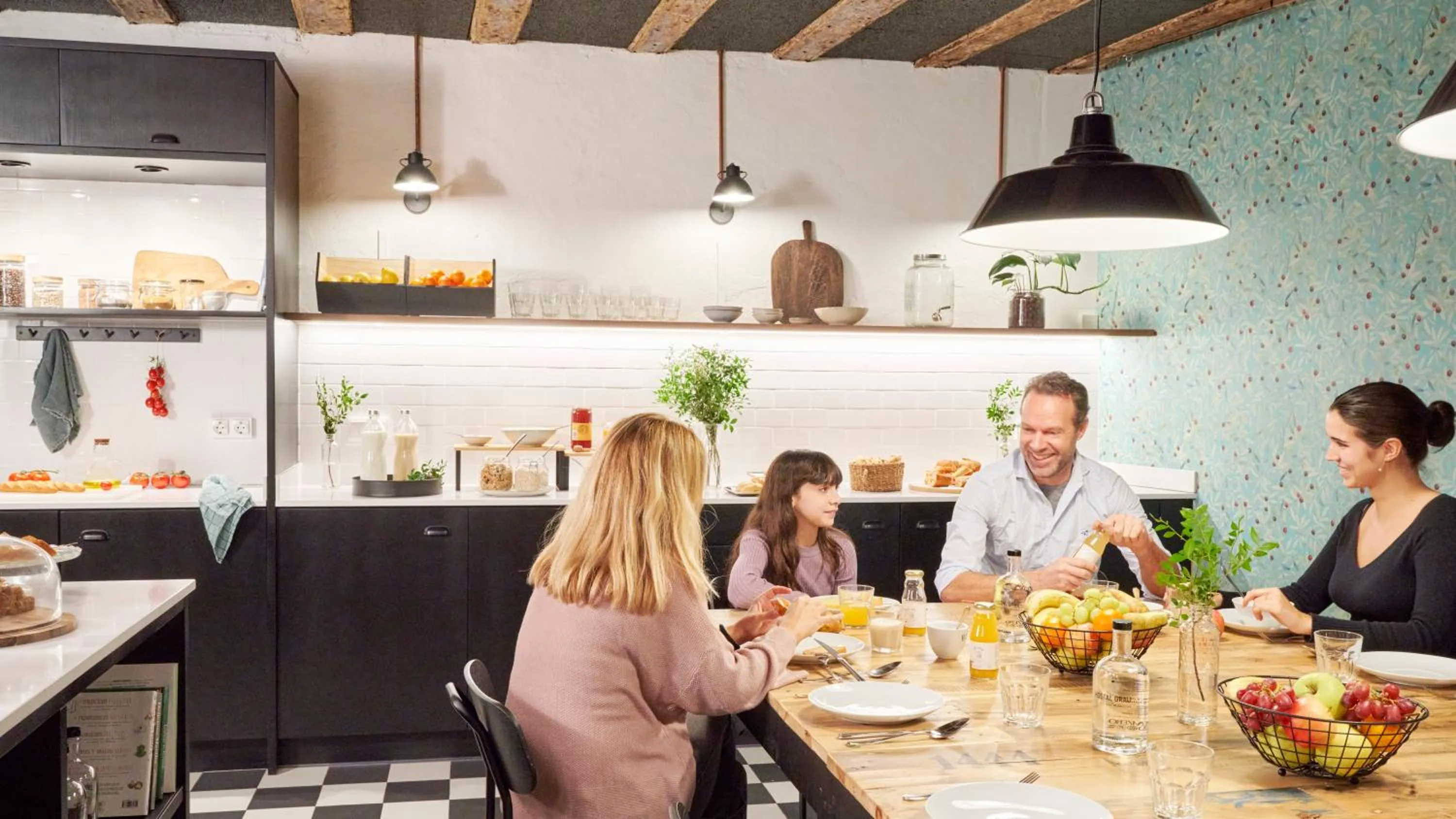 Breakfast in Eco Boutique Hostal Grau