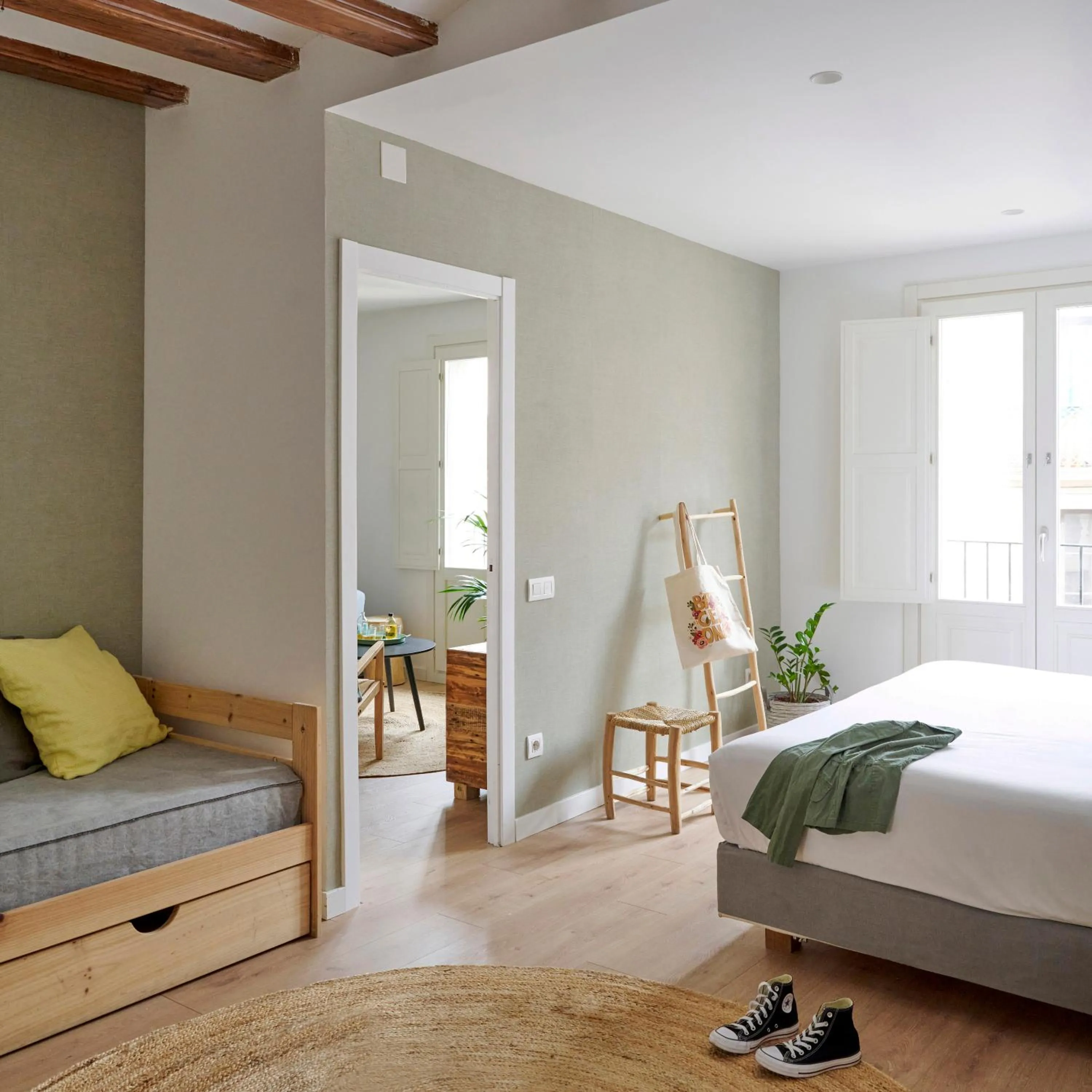 Photo of the whole room, Bed in Eco Boutique Hostal Grau