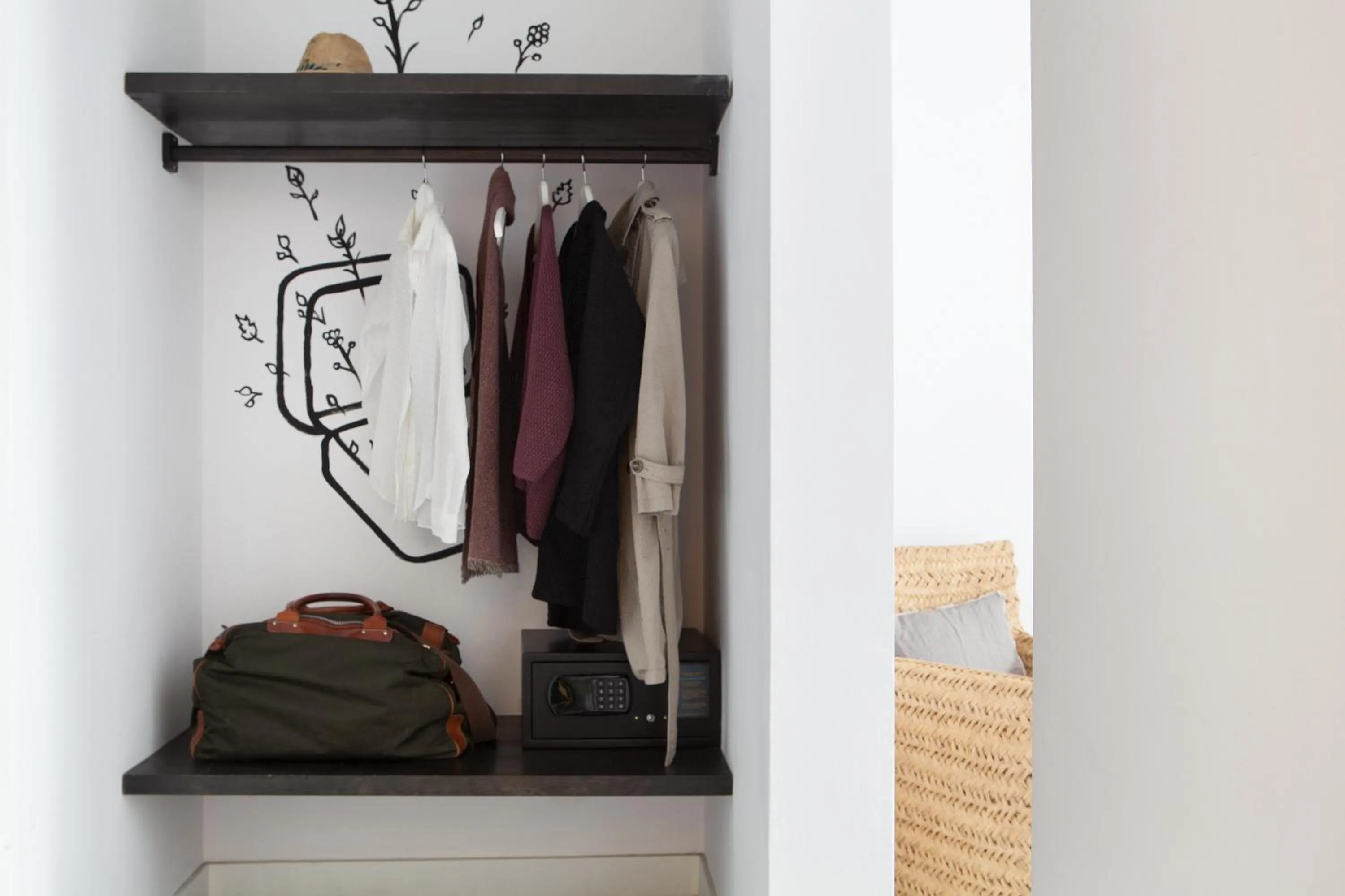 Decorative detail in Eco Boutique Hostal Grau