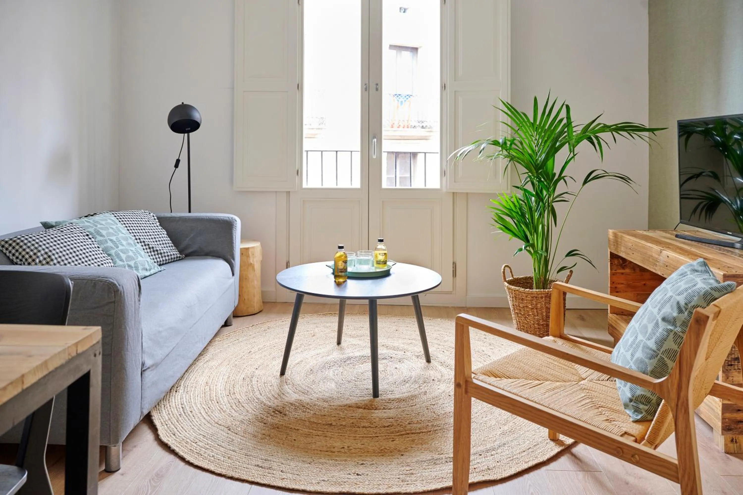 Living room in Eco Boutique Hostal Grau