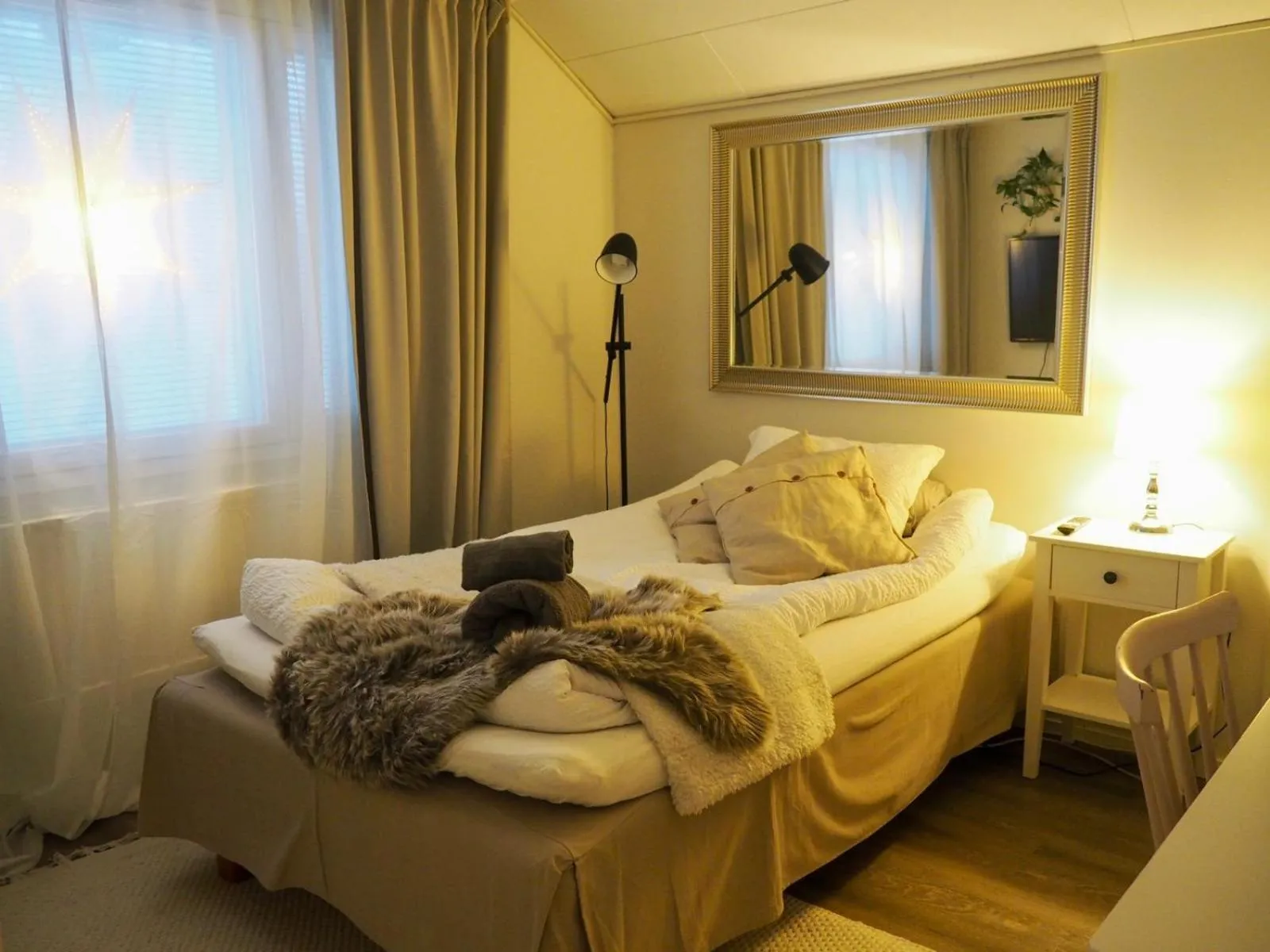 Bed in Villa Juuris