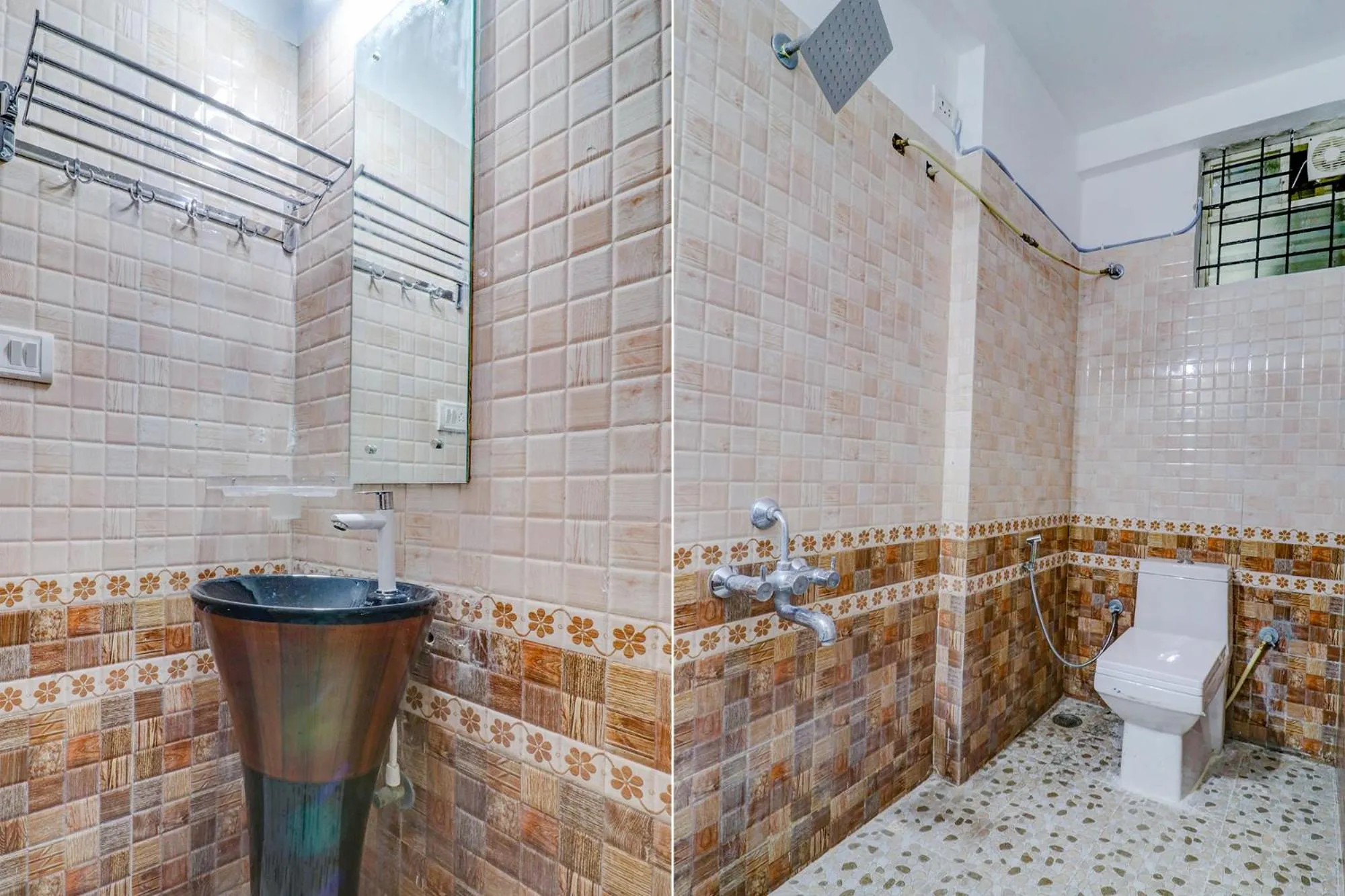 Bathroom in FabHotel E City Inn - 3km from Infosys Campus