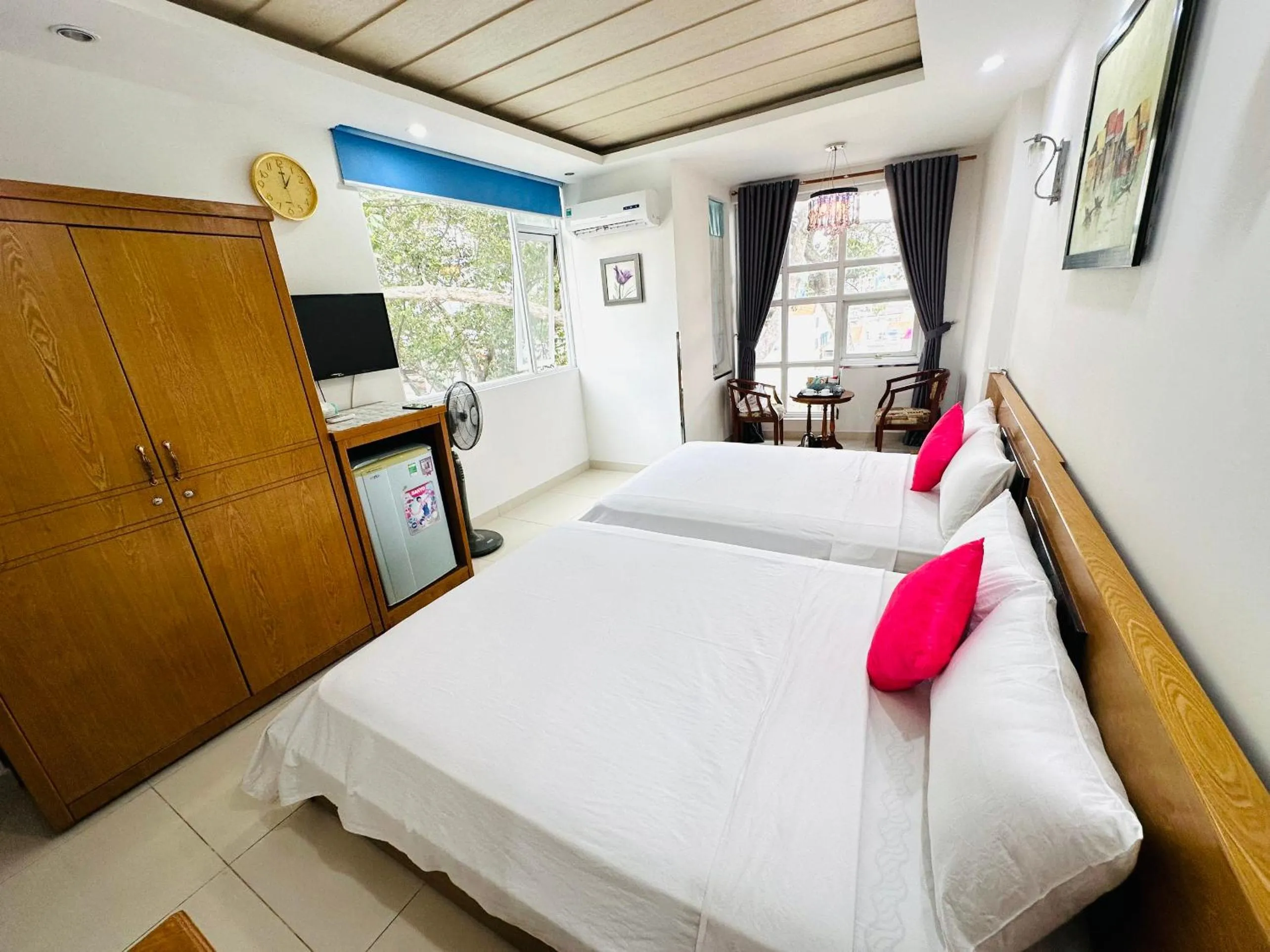 Bed in REDFLOWER HOTEL