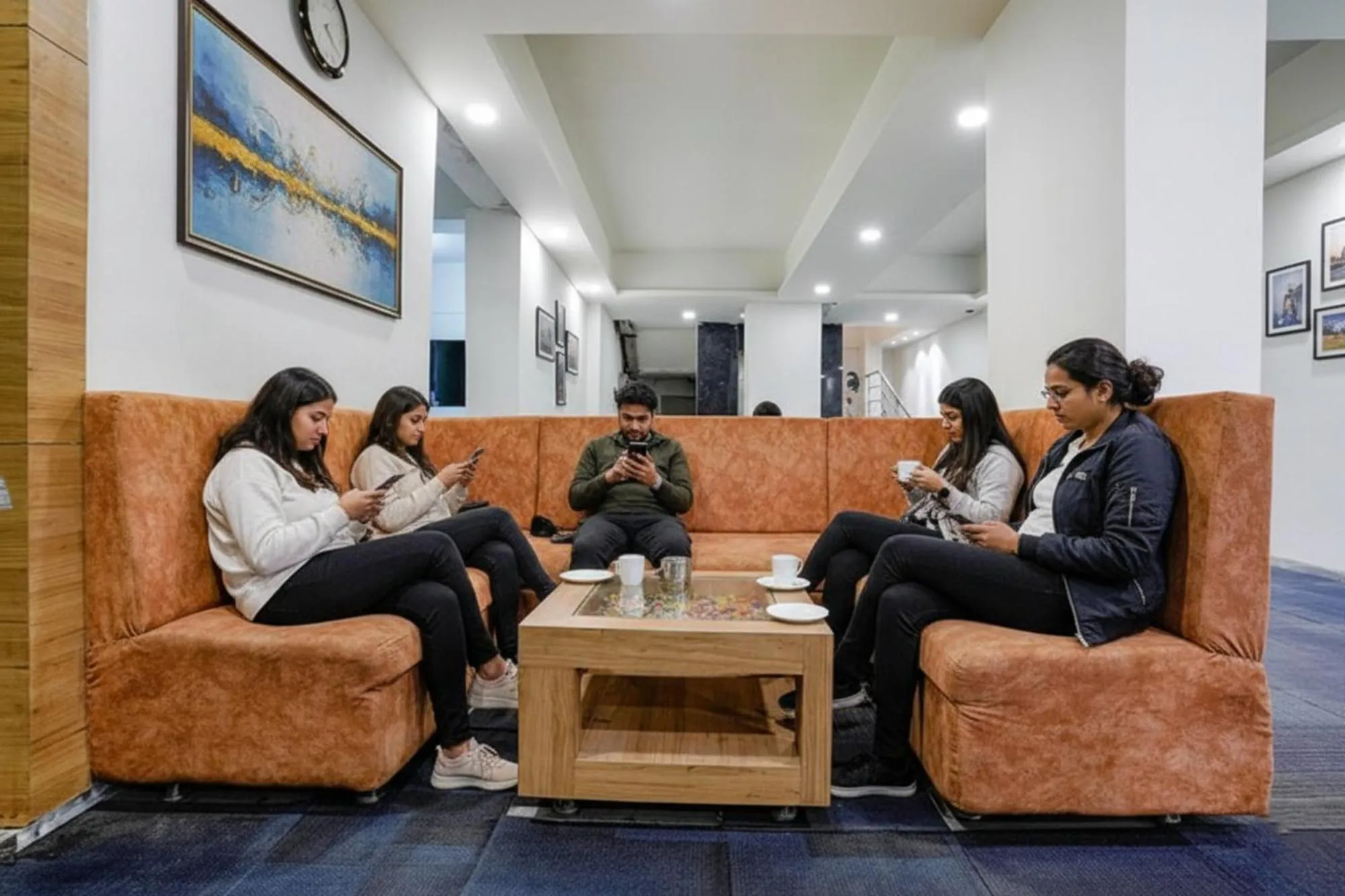 Seating area in Via Galaxy Stay