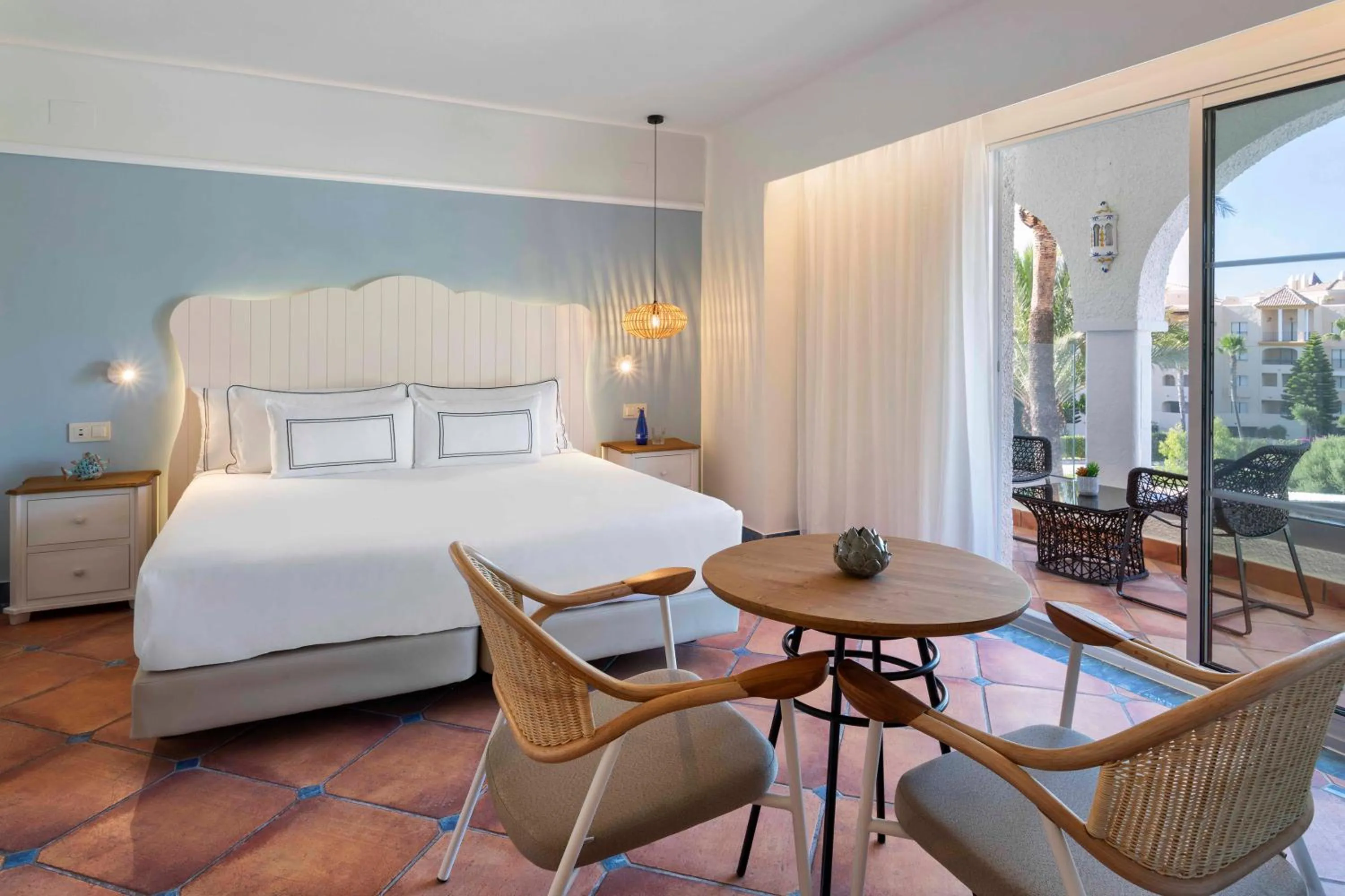 Bed in Meliá Zahara Resort & Villas