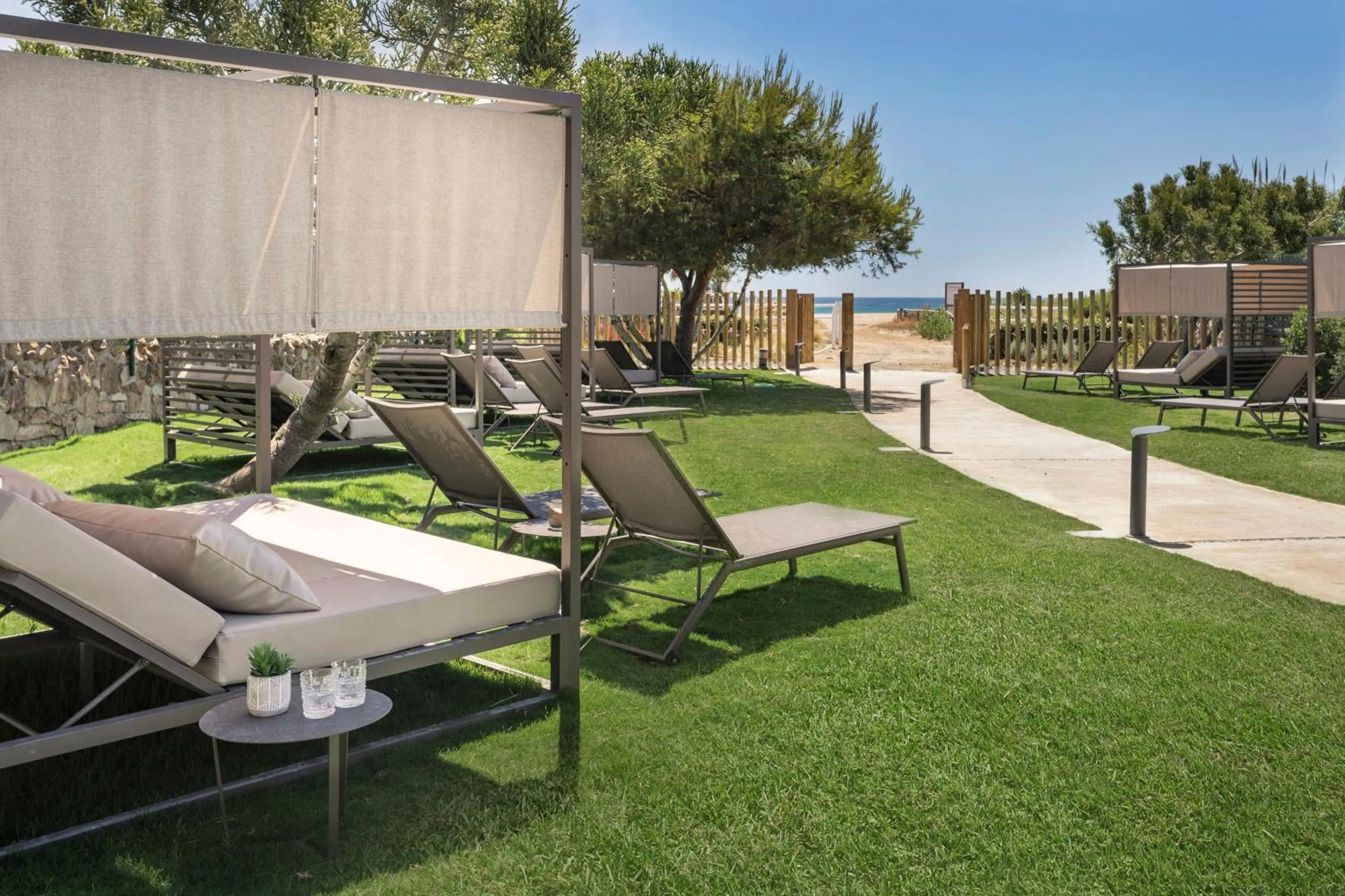 Solarium in Meliá Zahara Resort & Villas