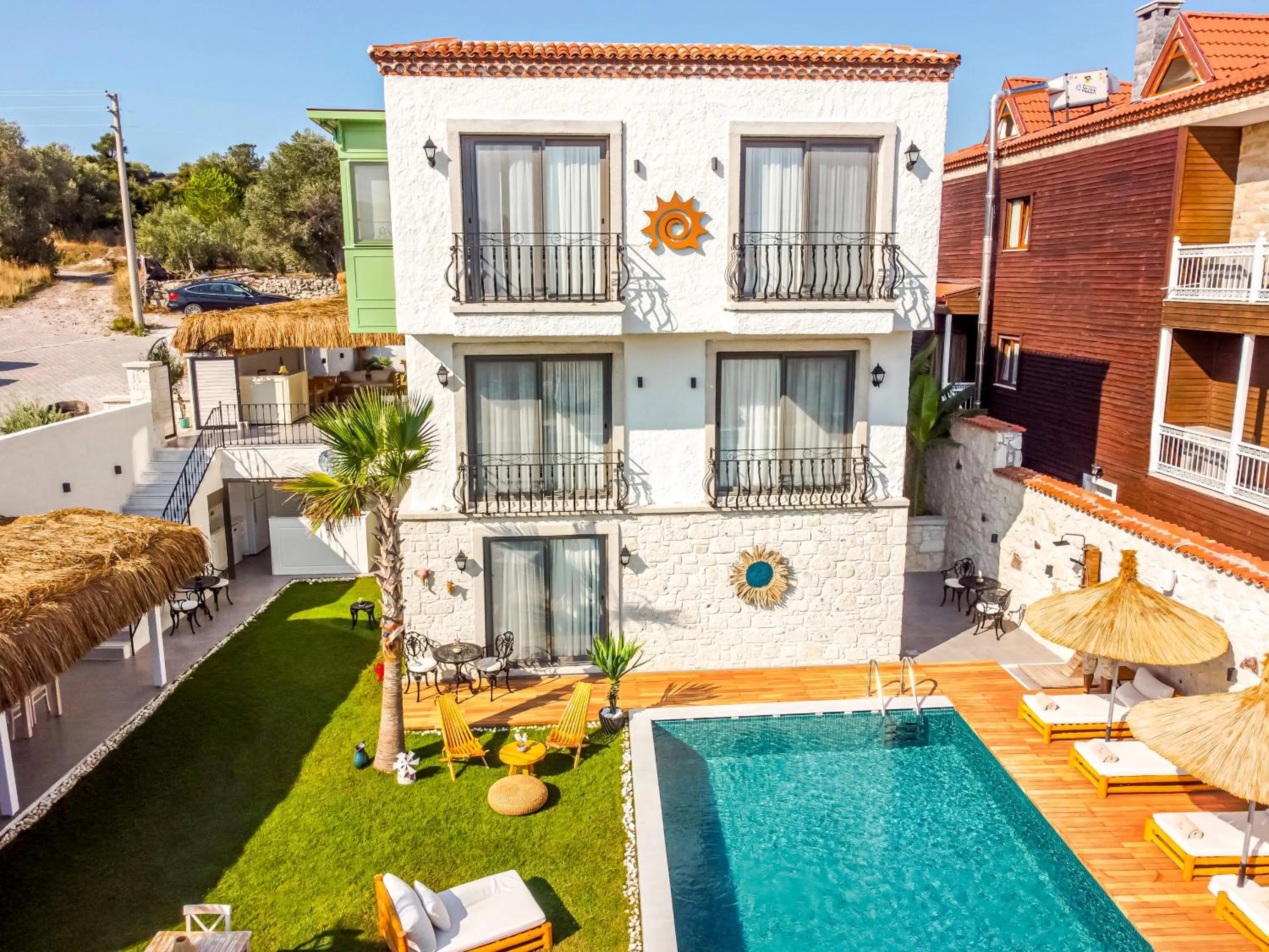 Garden view in SOL DE VERANO OTEL