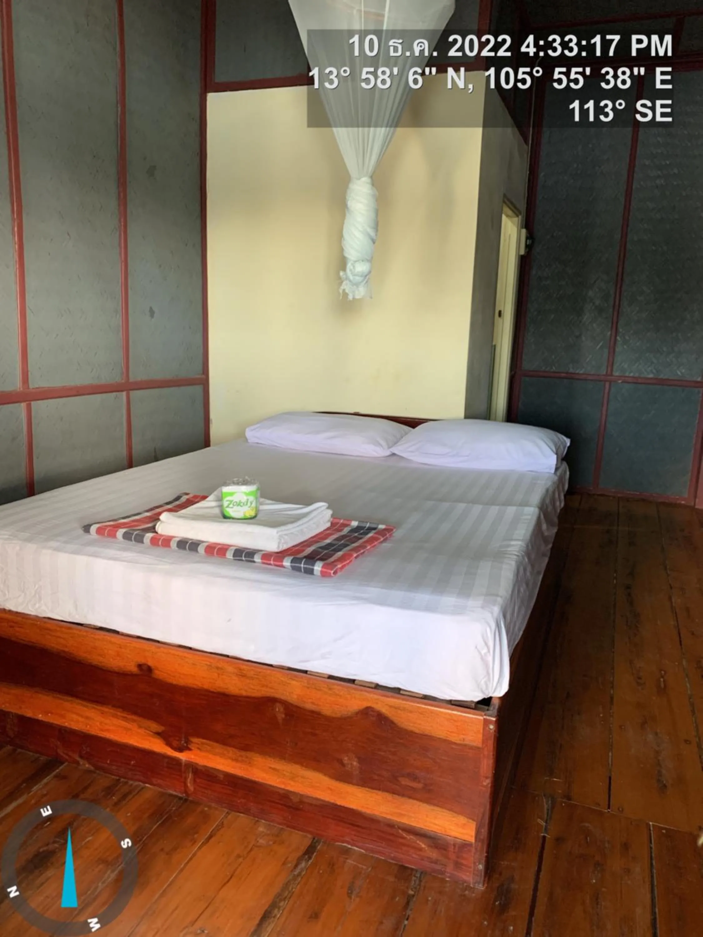Bed in Pa Kha Guesthouse