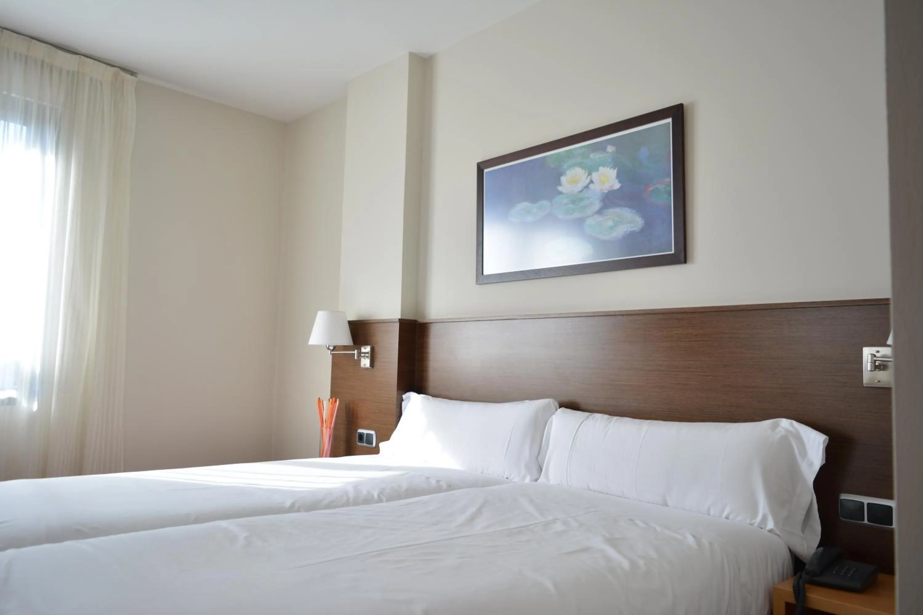 Bed in Hotel Palacio Congresos