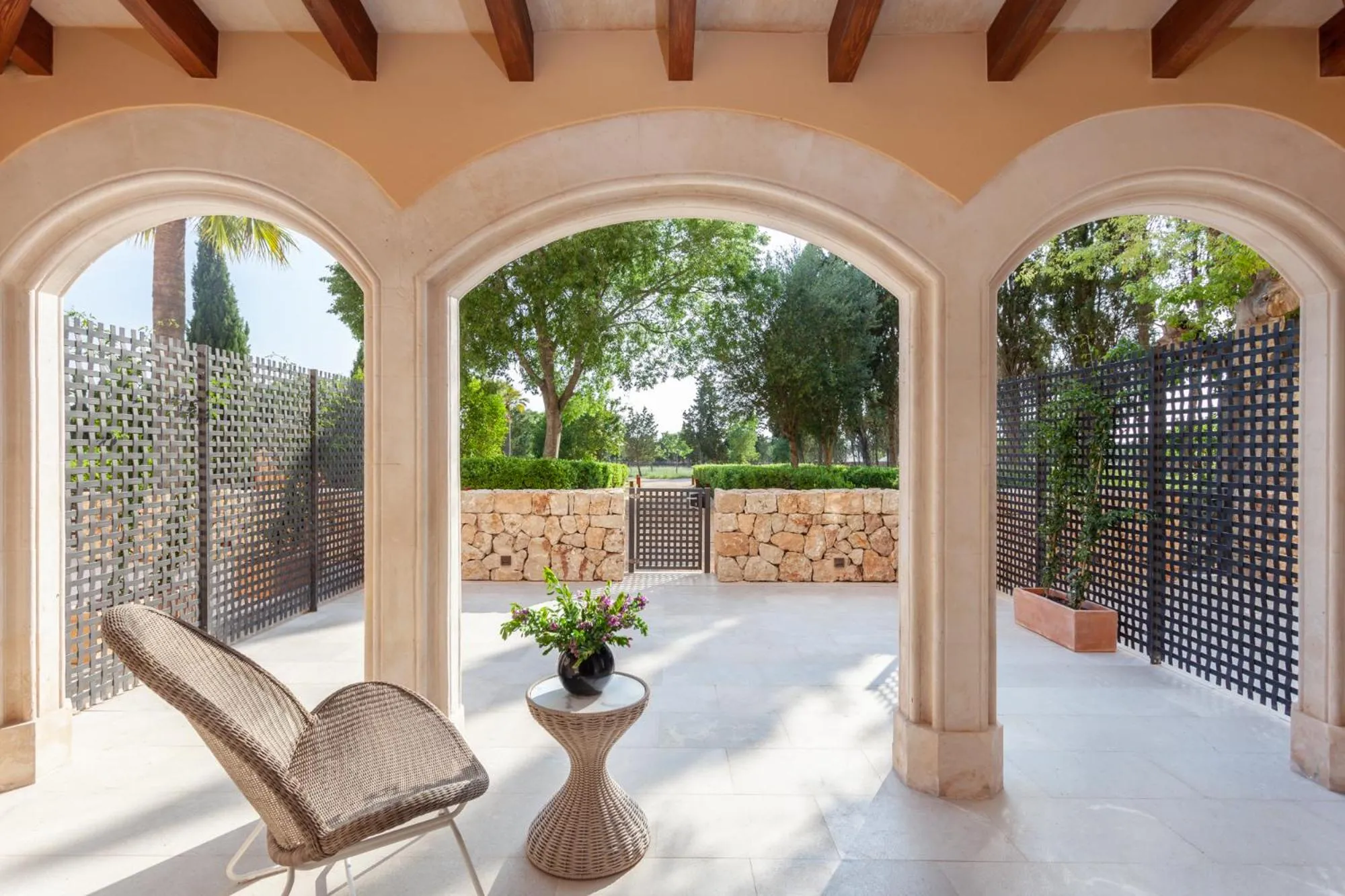 Garden in Son Julia Country House & Spa