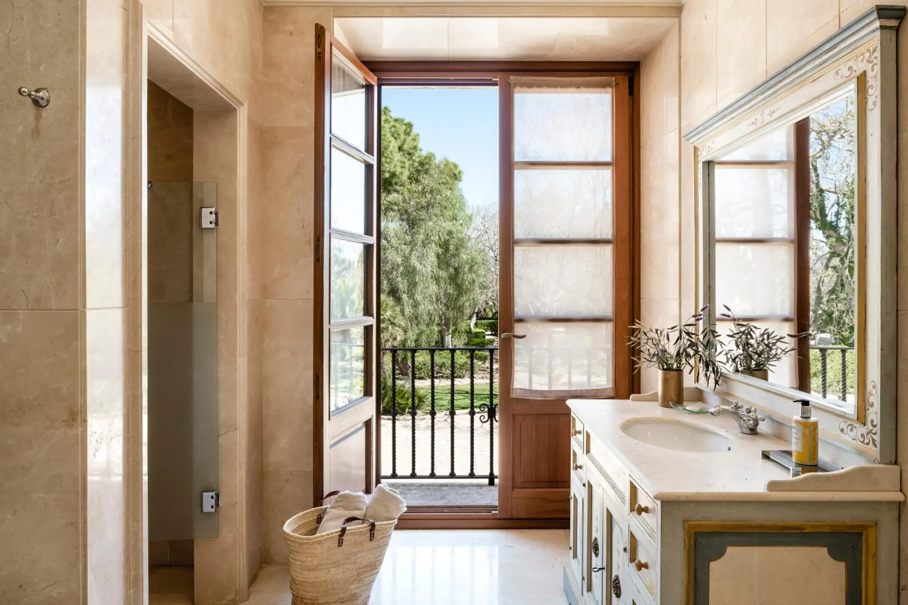 Bathroom in Son Julia Country House & Spa Bathroom in Son Julia Country House & Spa