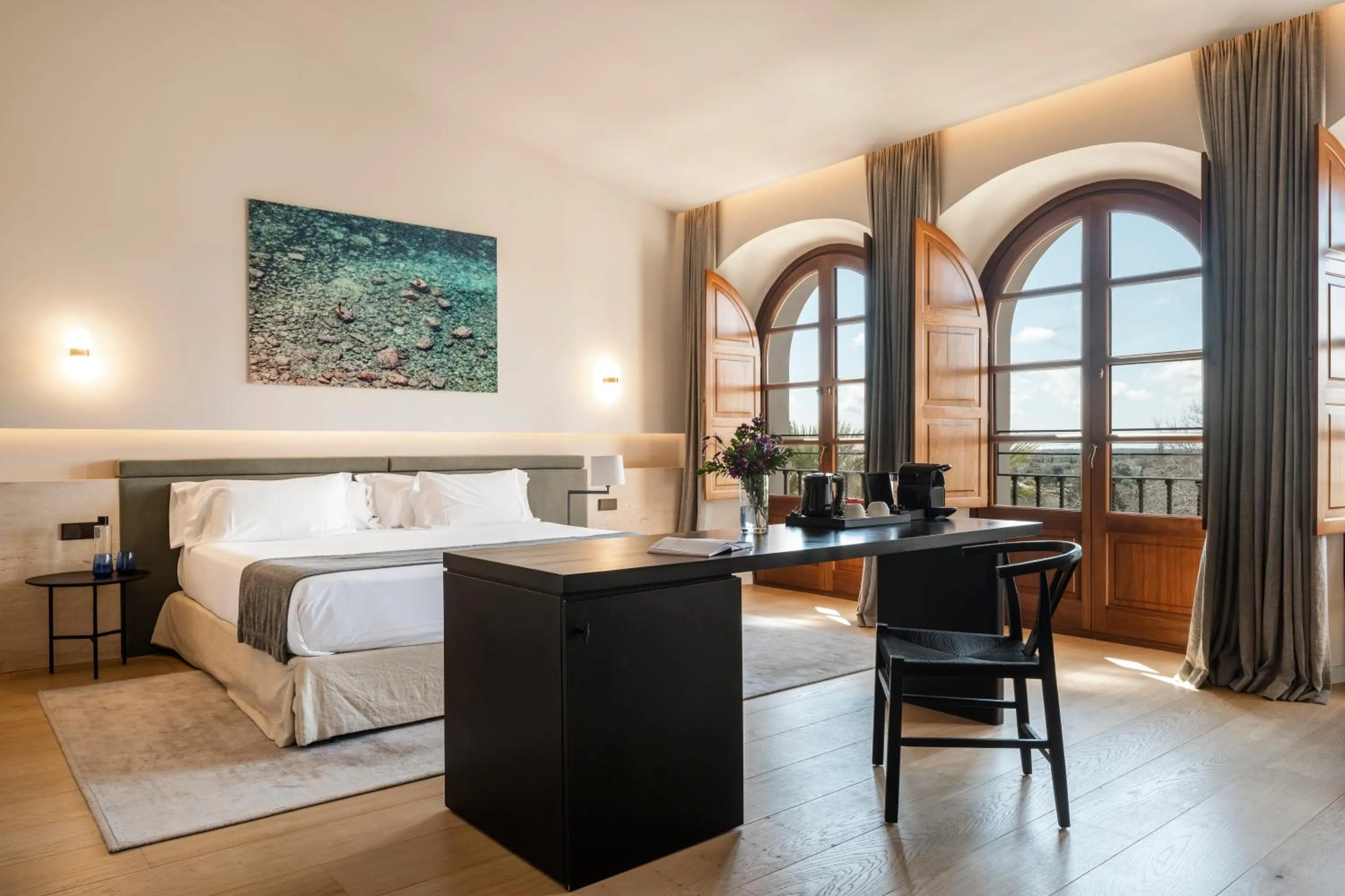 Bedroom, Bed in Son Julia Country House & Spa