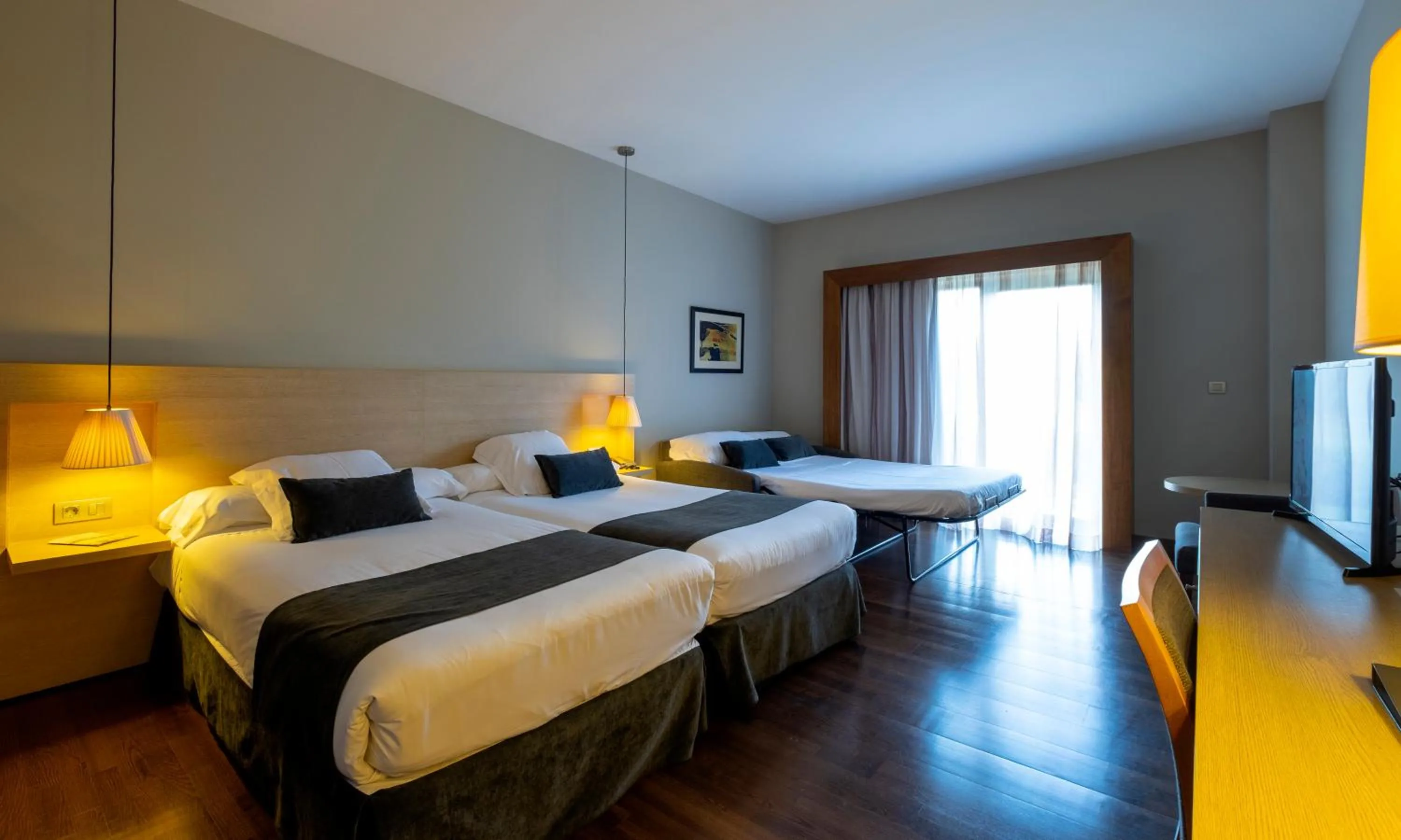 Bed in Hotel Spa Attica21 Vilalba