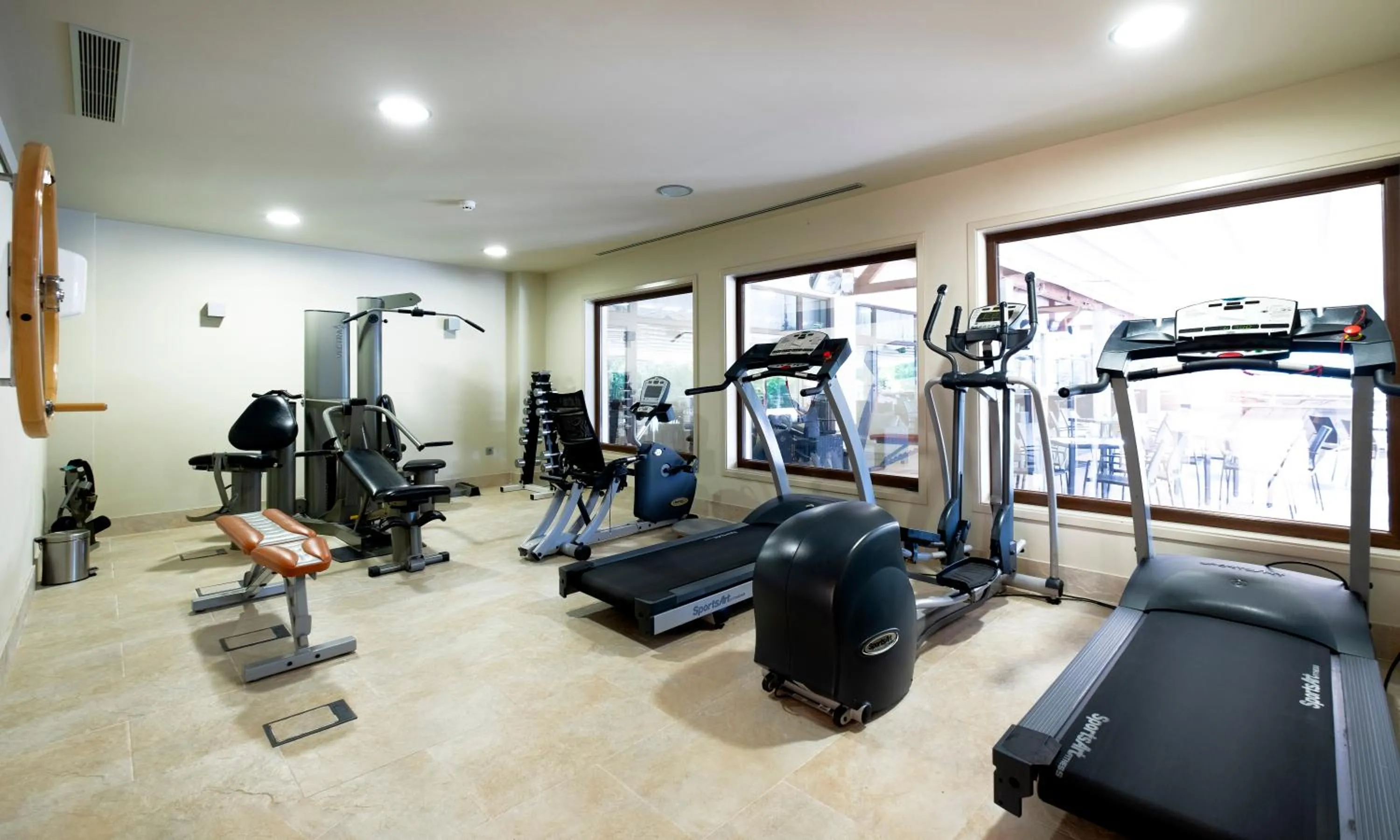 Fitness centre/facilities in Hotel Spa Attica21 Vilalba