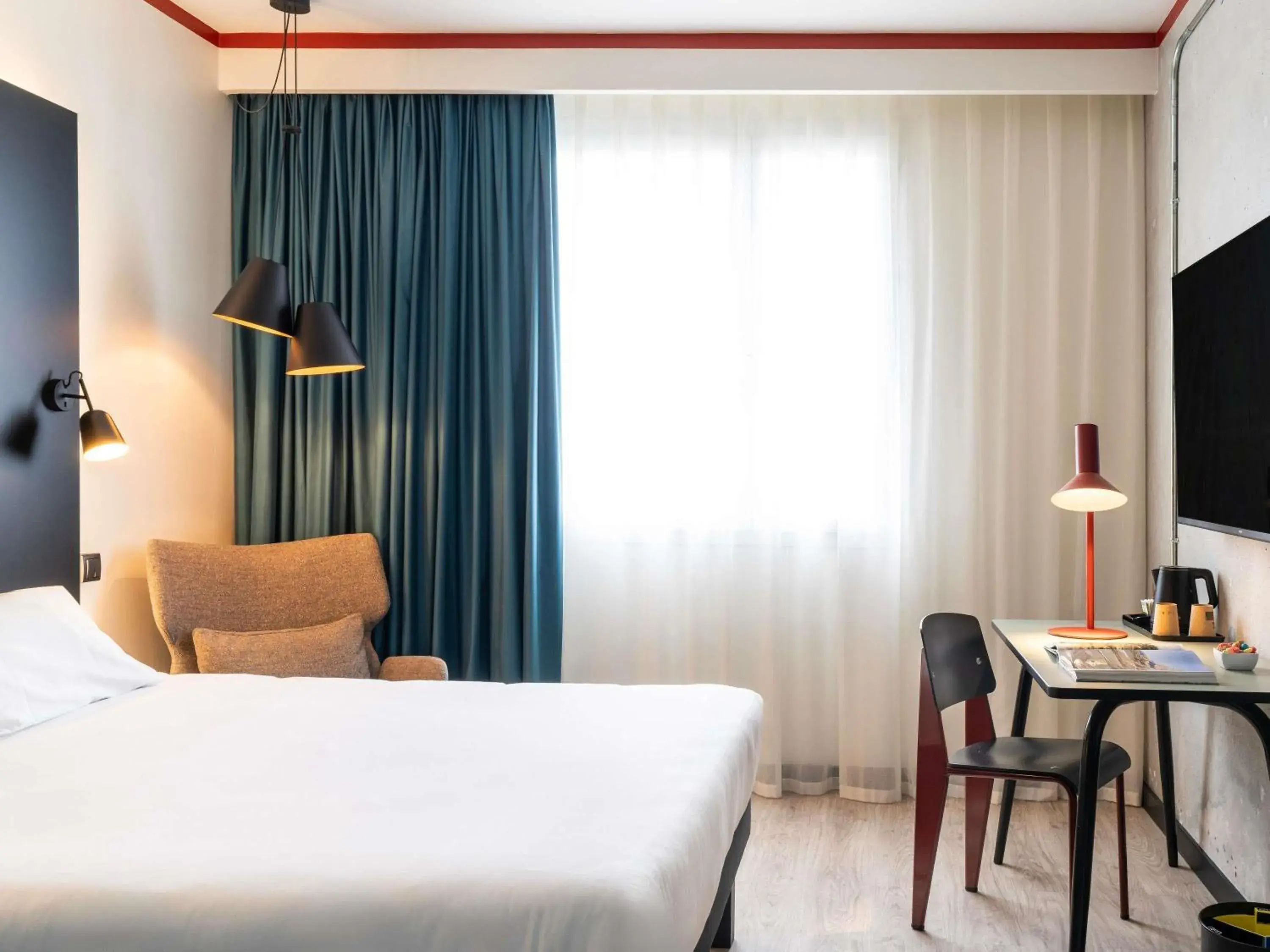 Bedroom, Bed in ibis Styles Barcelona Sant Joan Despi Bedroom, Bed in ibis Styles Barcelona Sant Joan Despi