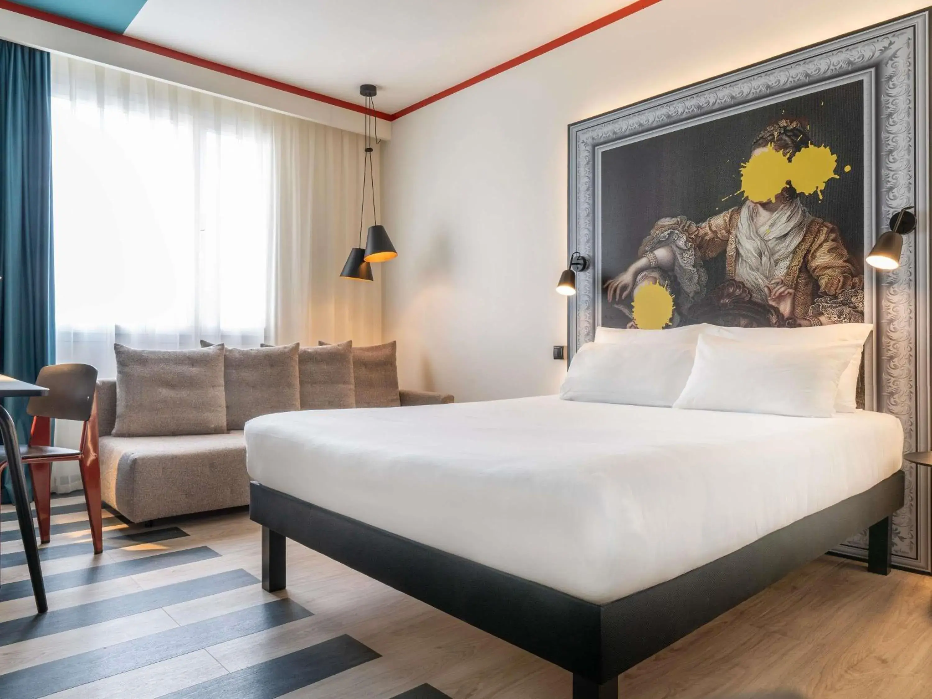 Property building, Bed in ibis Styles Barcelona Sant Joan Despi Property building, Bed in ibis Styles Barcelona Sant Joan Despi