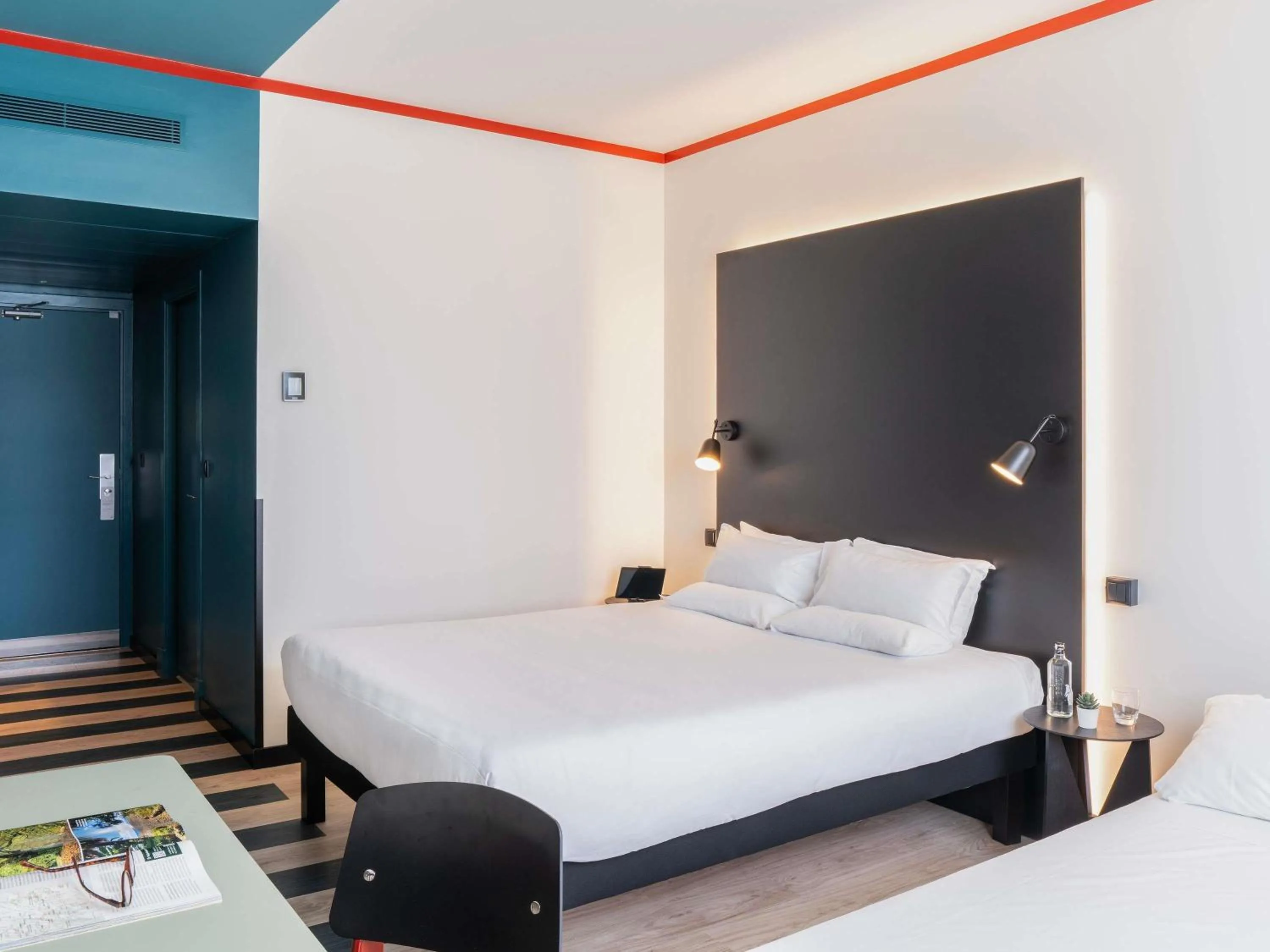 Bedroom, Bed in ibis Styles Barcelona Sant Joan Despi