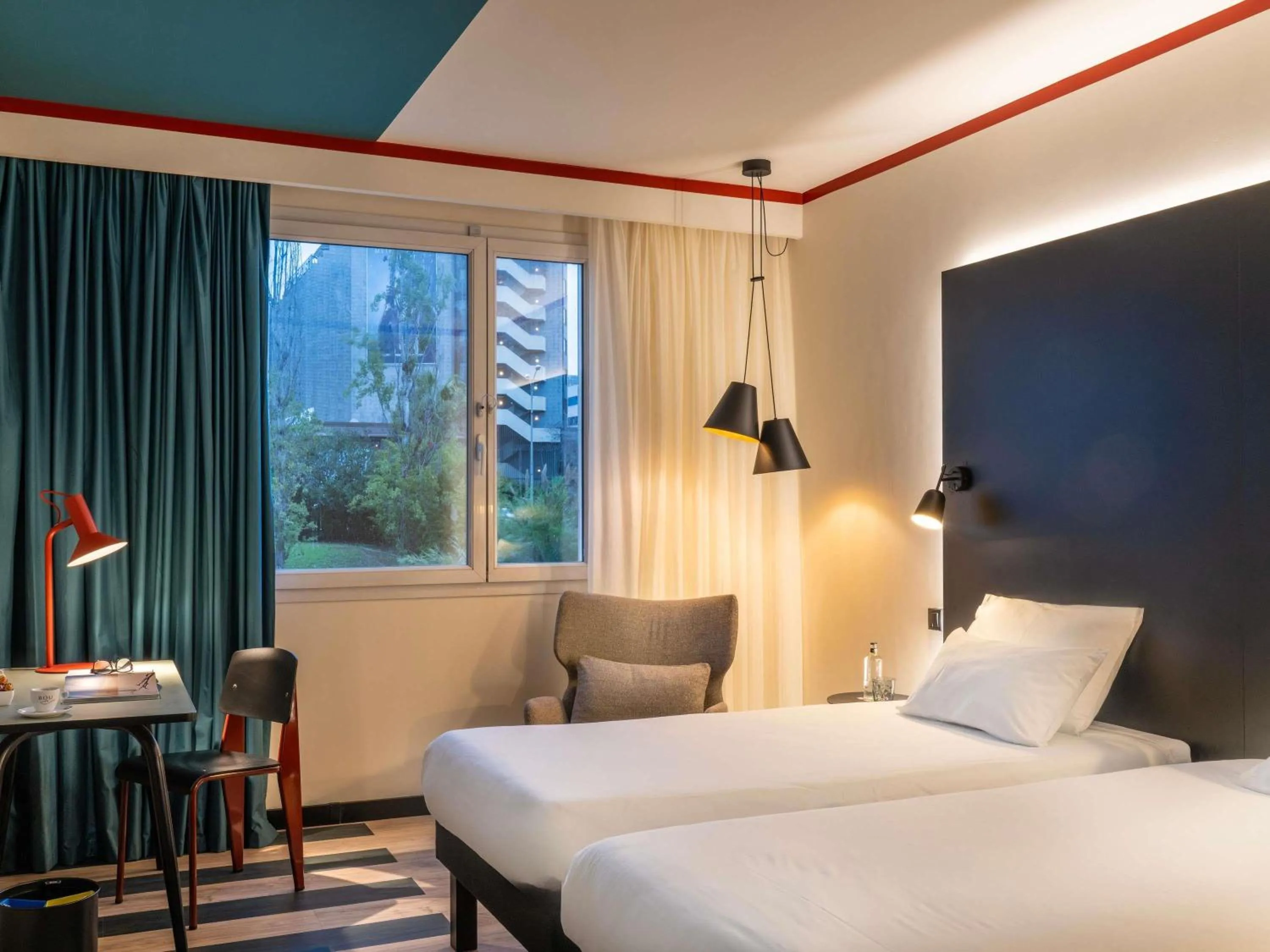 Bedroom, Bed in ibis Styles Barcelona Sant Joan Despi