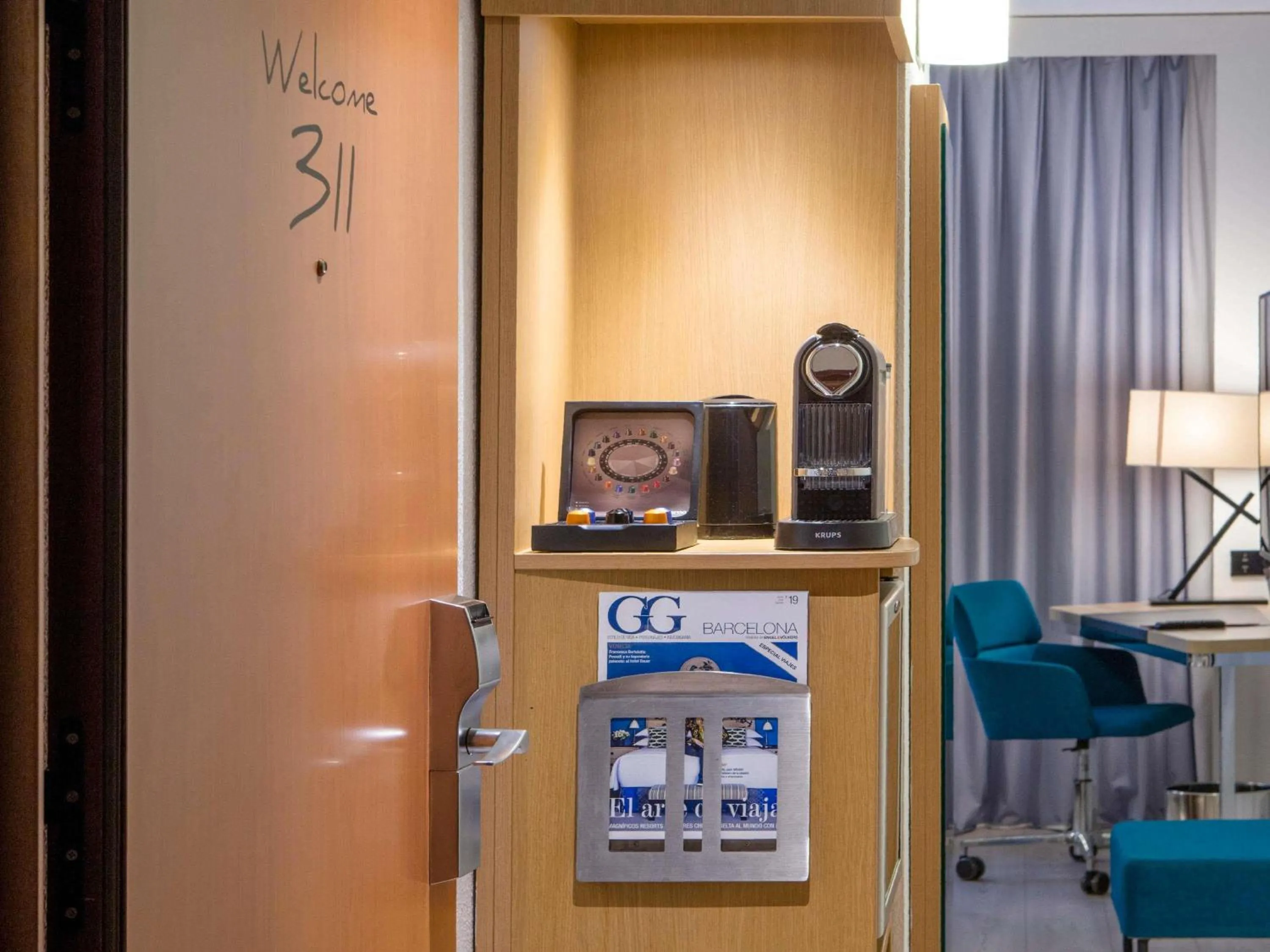 Bedroom in Novotel Barcelona Cornellà