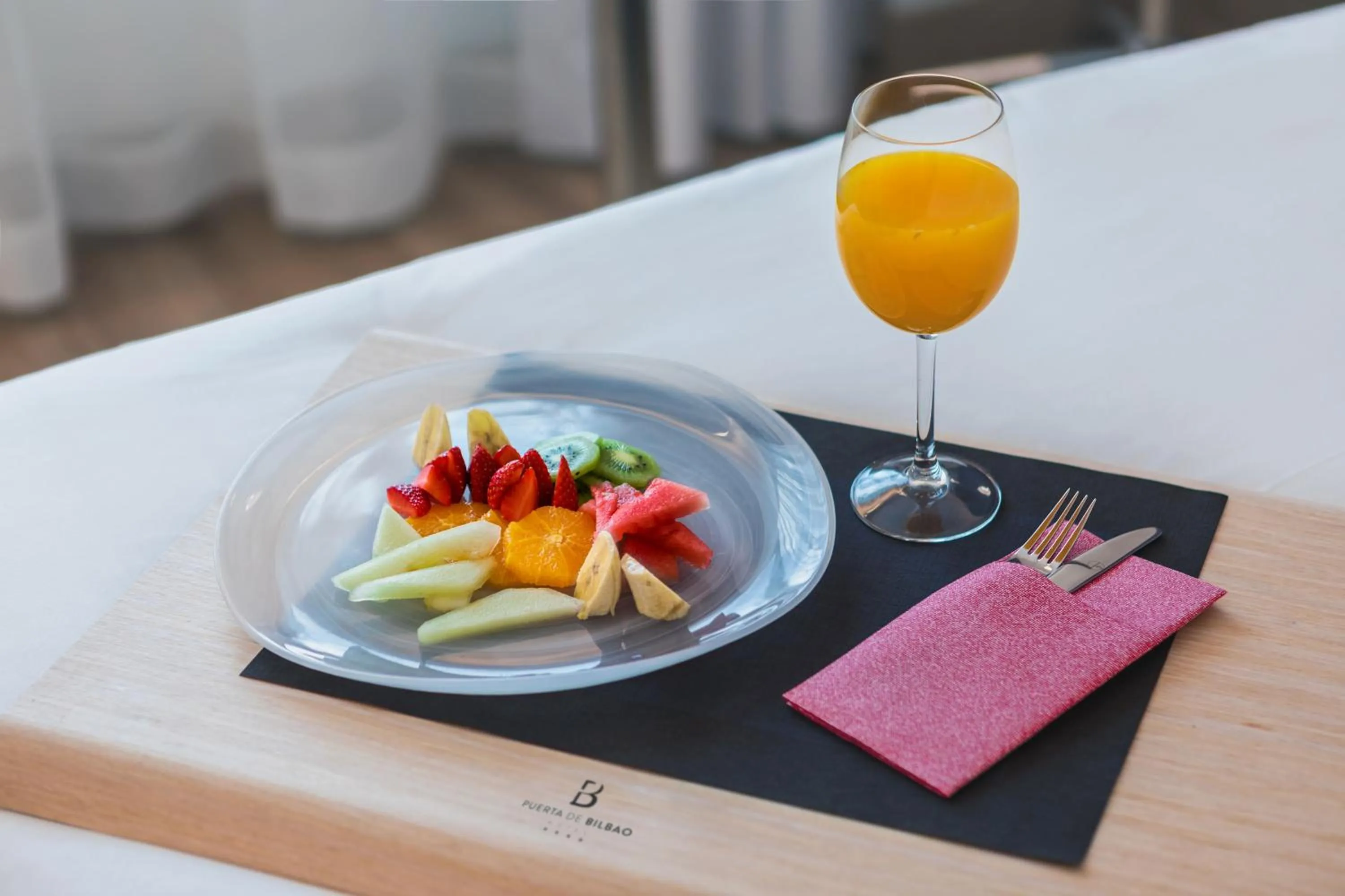 Decorative detail in Hotel Puerta de Bilbao