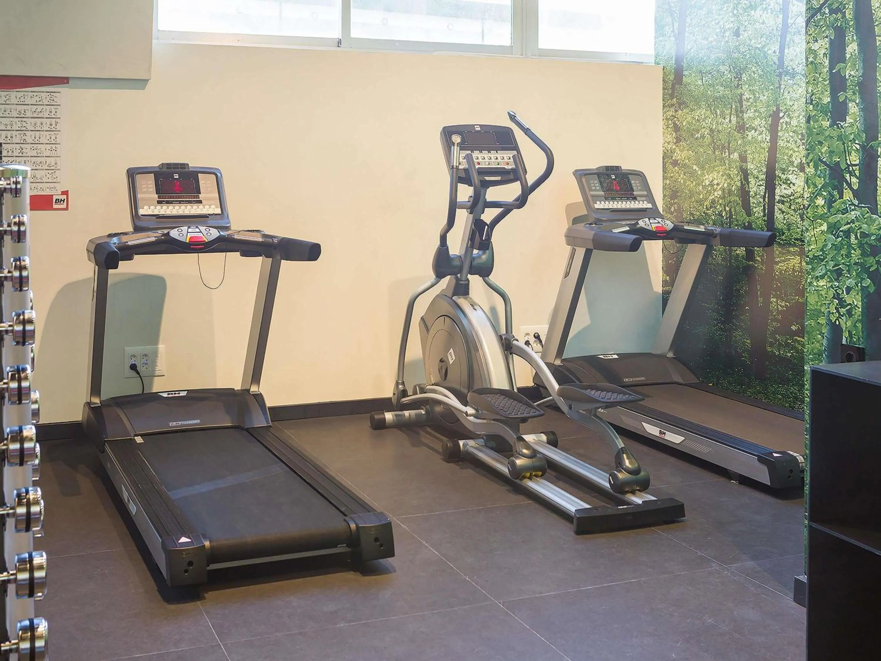 Fitness centre/facilities in Novotel Sevilla