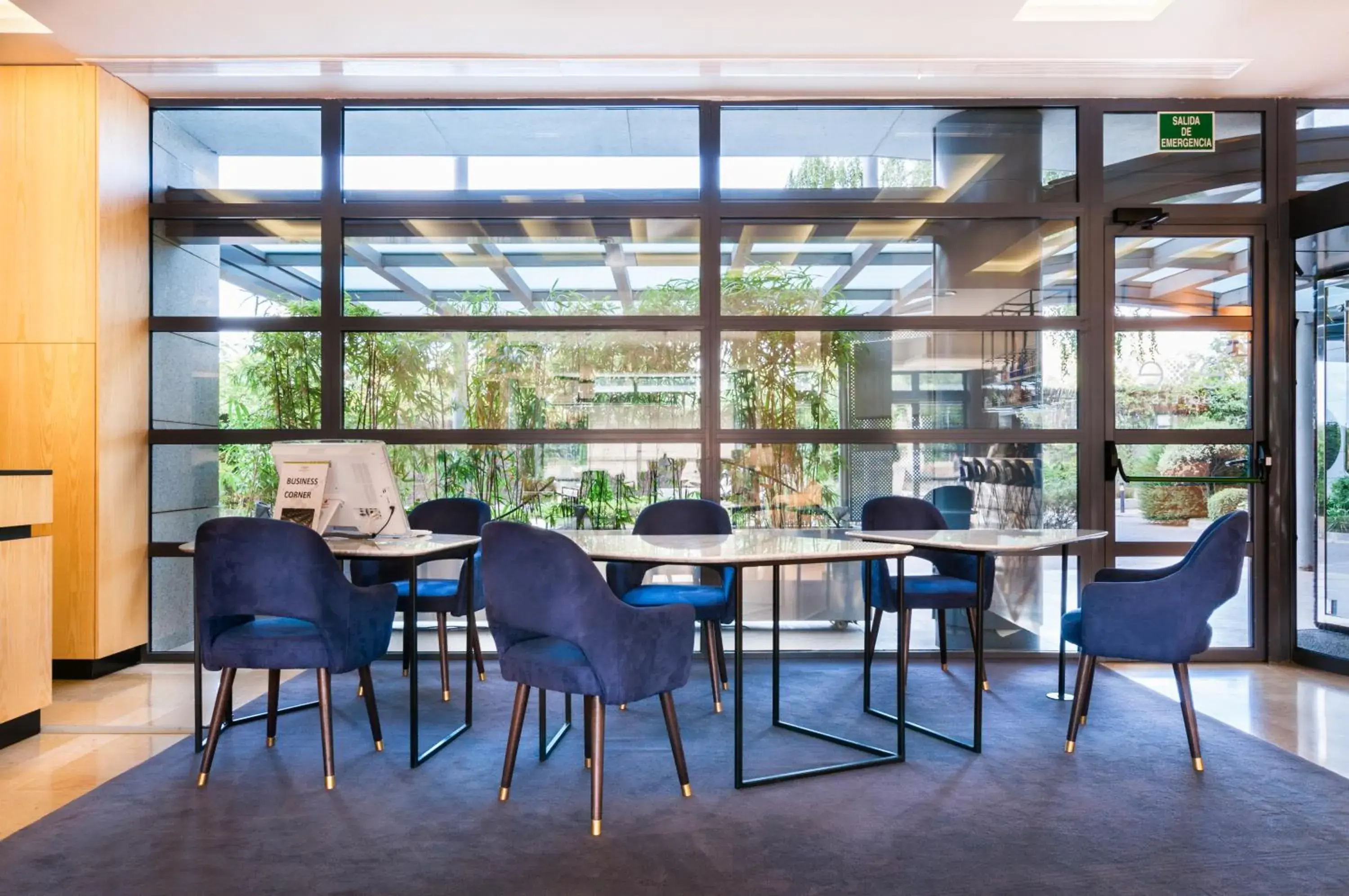 Lobby or reception in Exe Madrid Norte Lobby or reception in Exe Madrid Norte