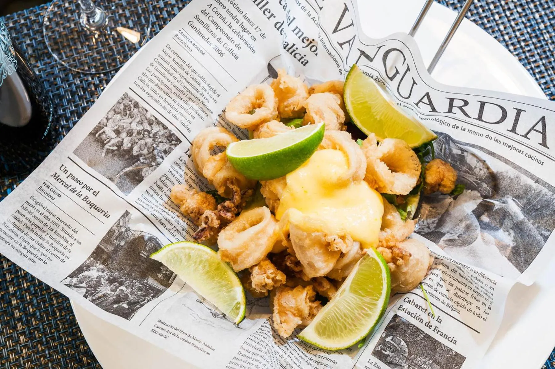 Food close-up in Exe Madrid Norte