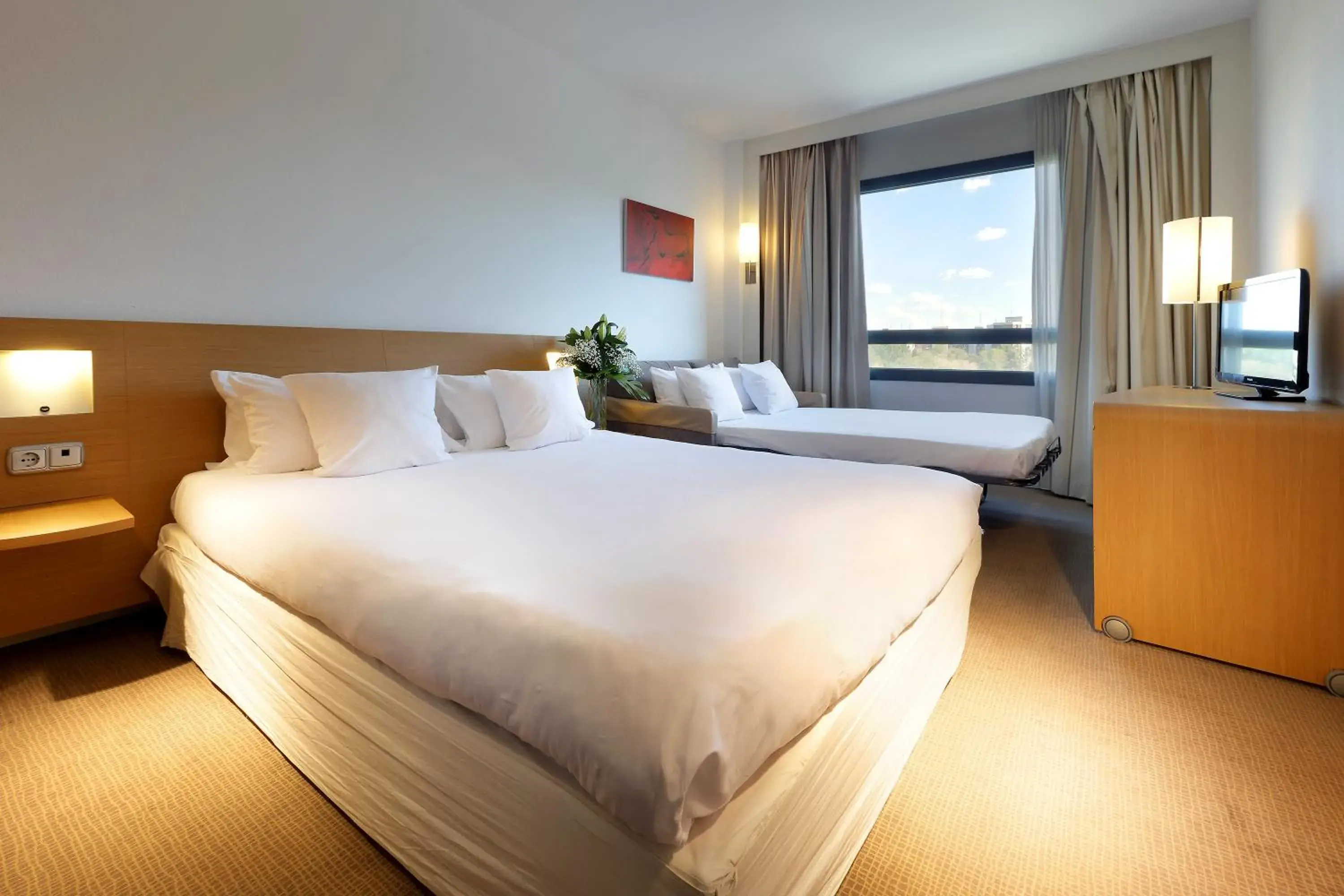 Bed in Exe Madrid Norte Bed in Exe Madrid Norte