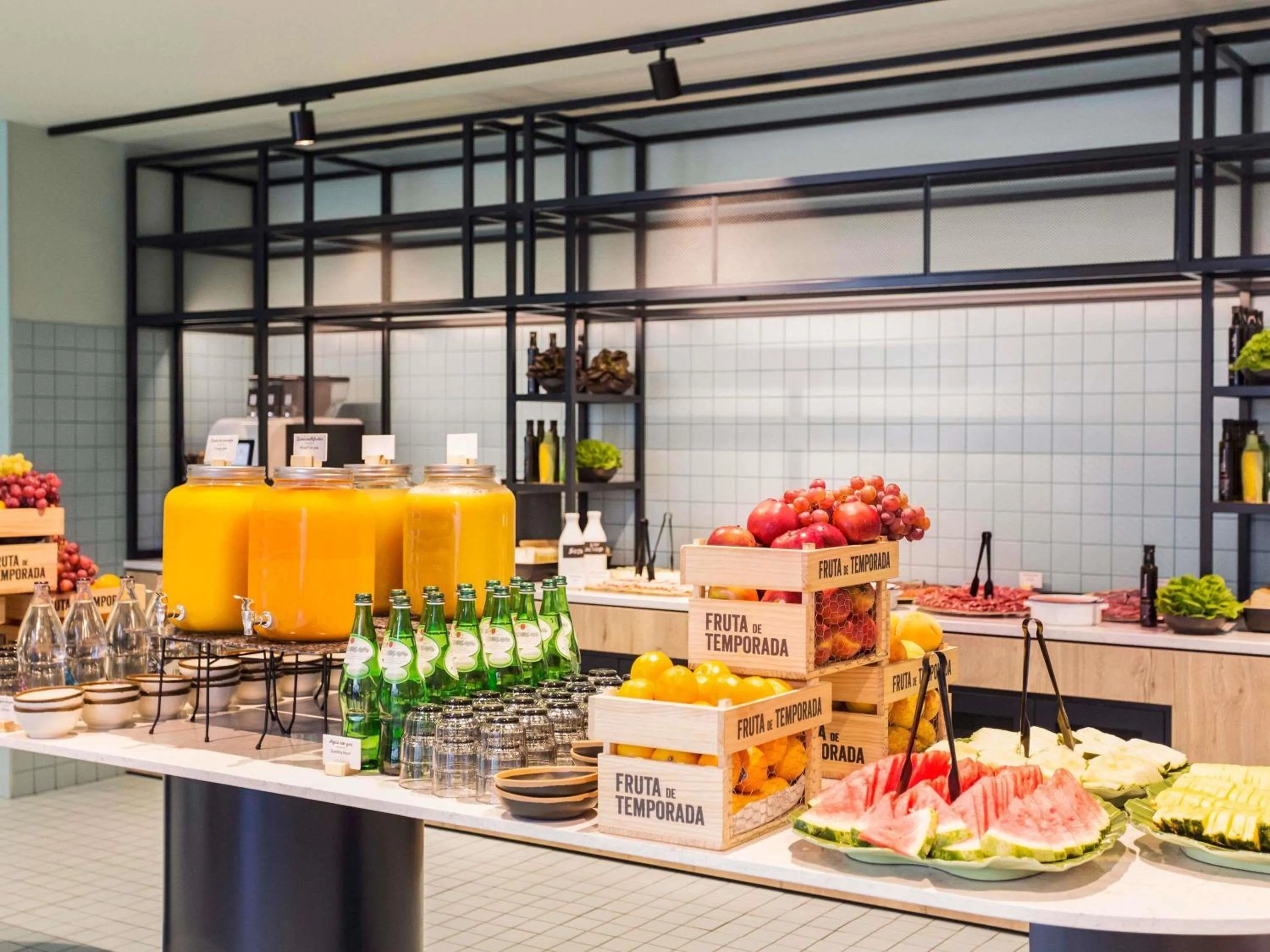 Breakfast in Novotel Campo De Las Naciones