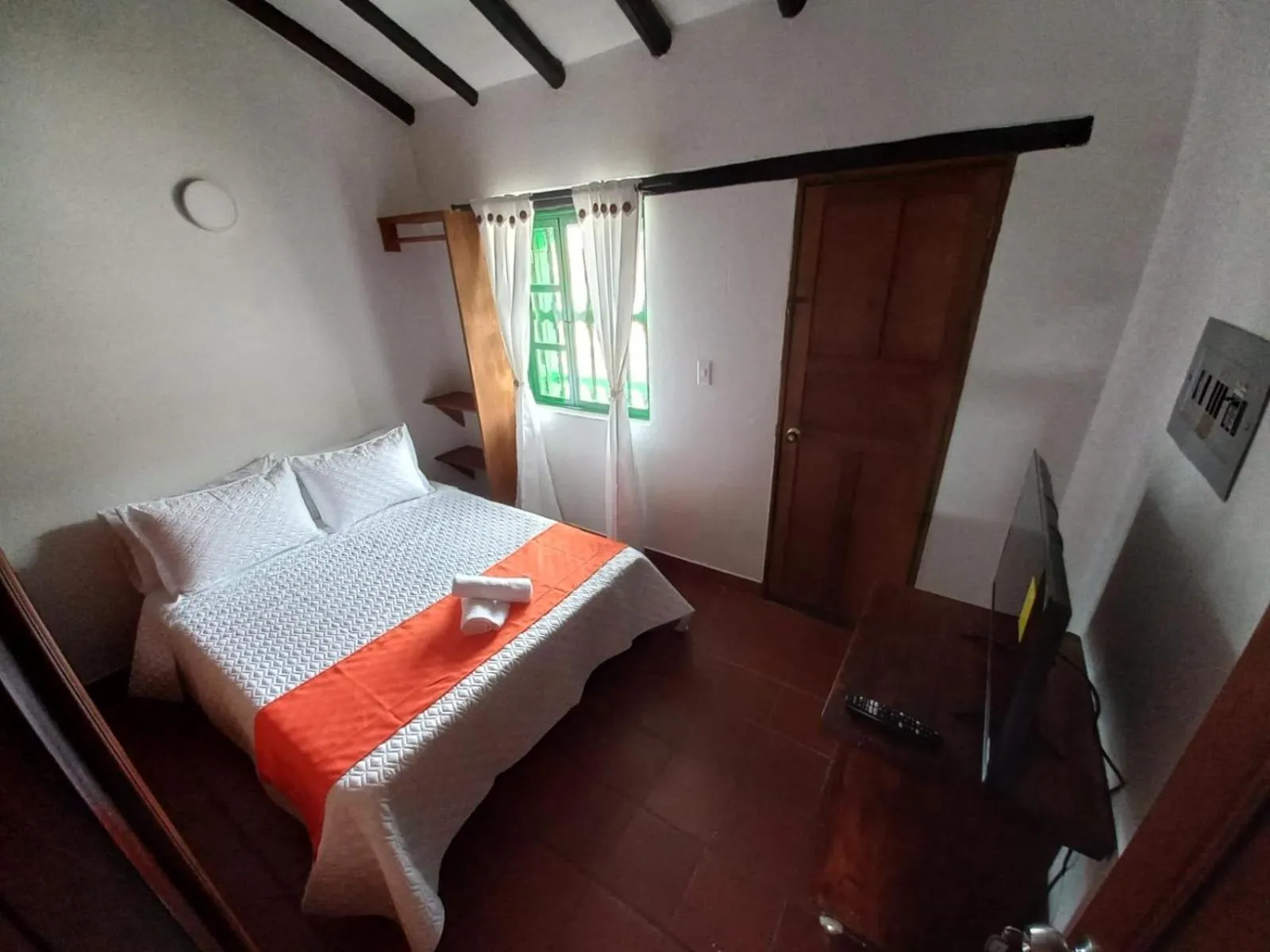 TV and multimedia, Bed in Oasis san José de la villa