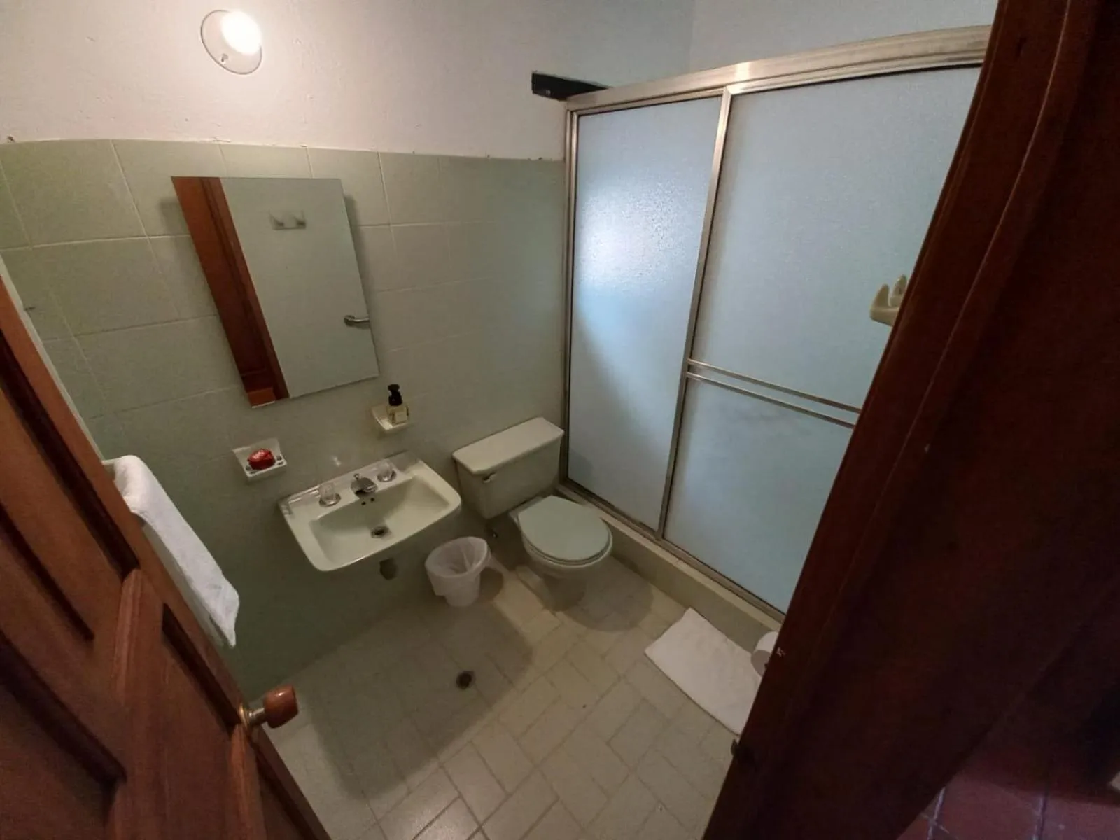 Bathroom in Oasis san José de la villa