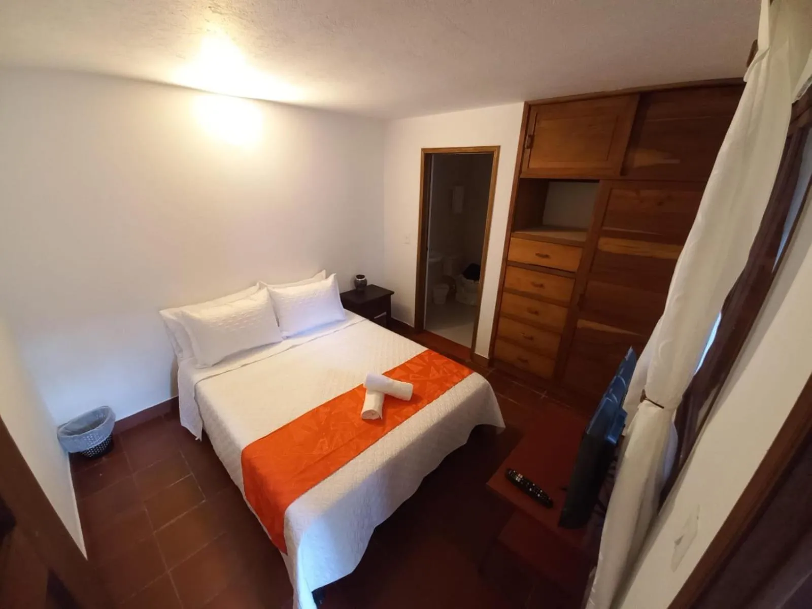 wardrobe, Bed in Oasis san José de la villa