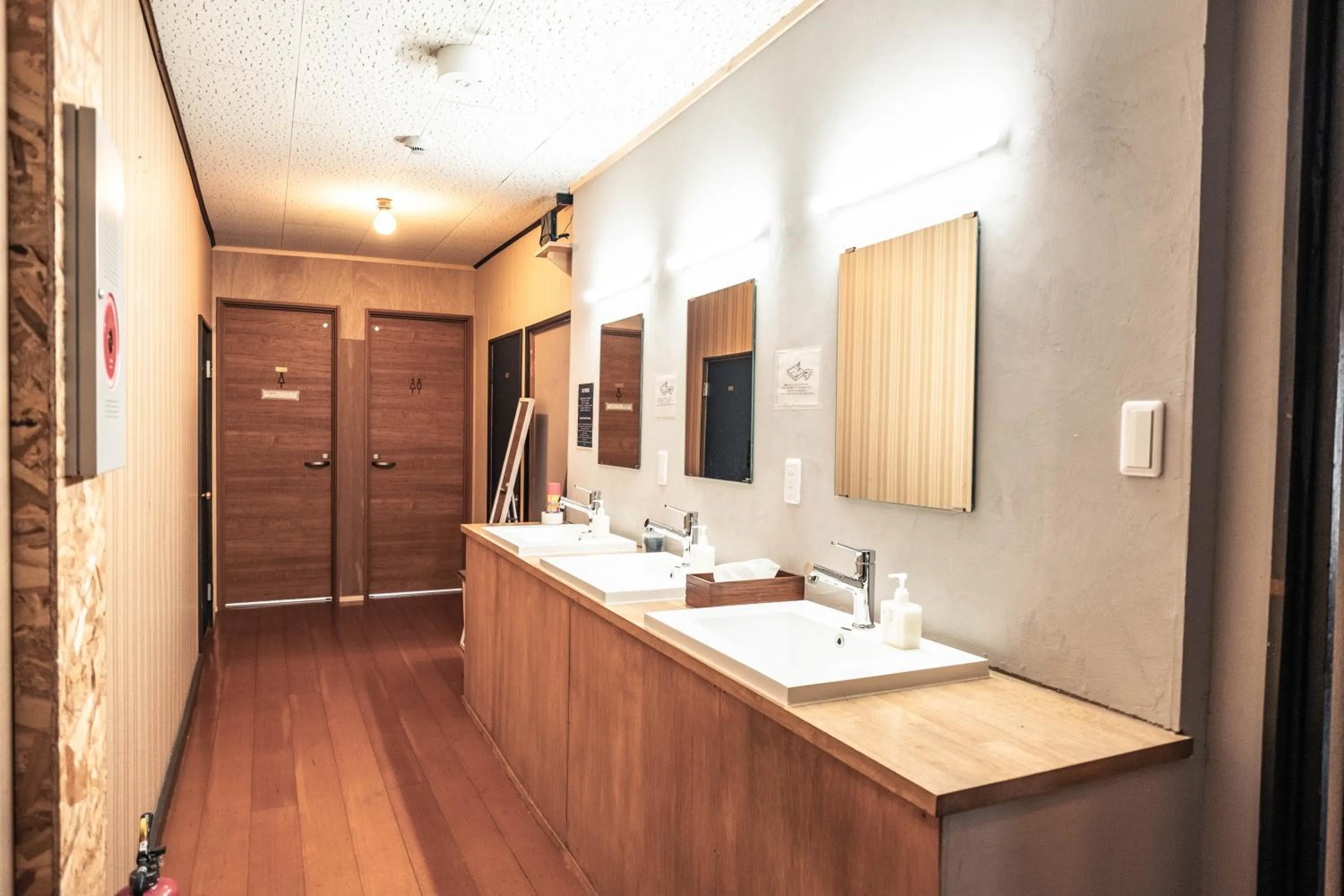 Area and facilities in Little Japan Echigo