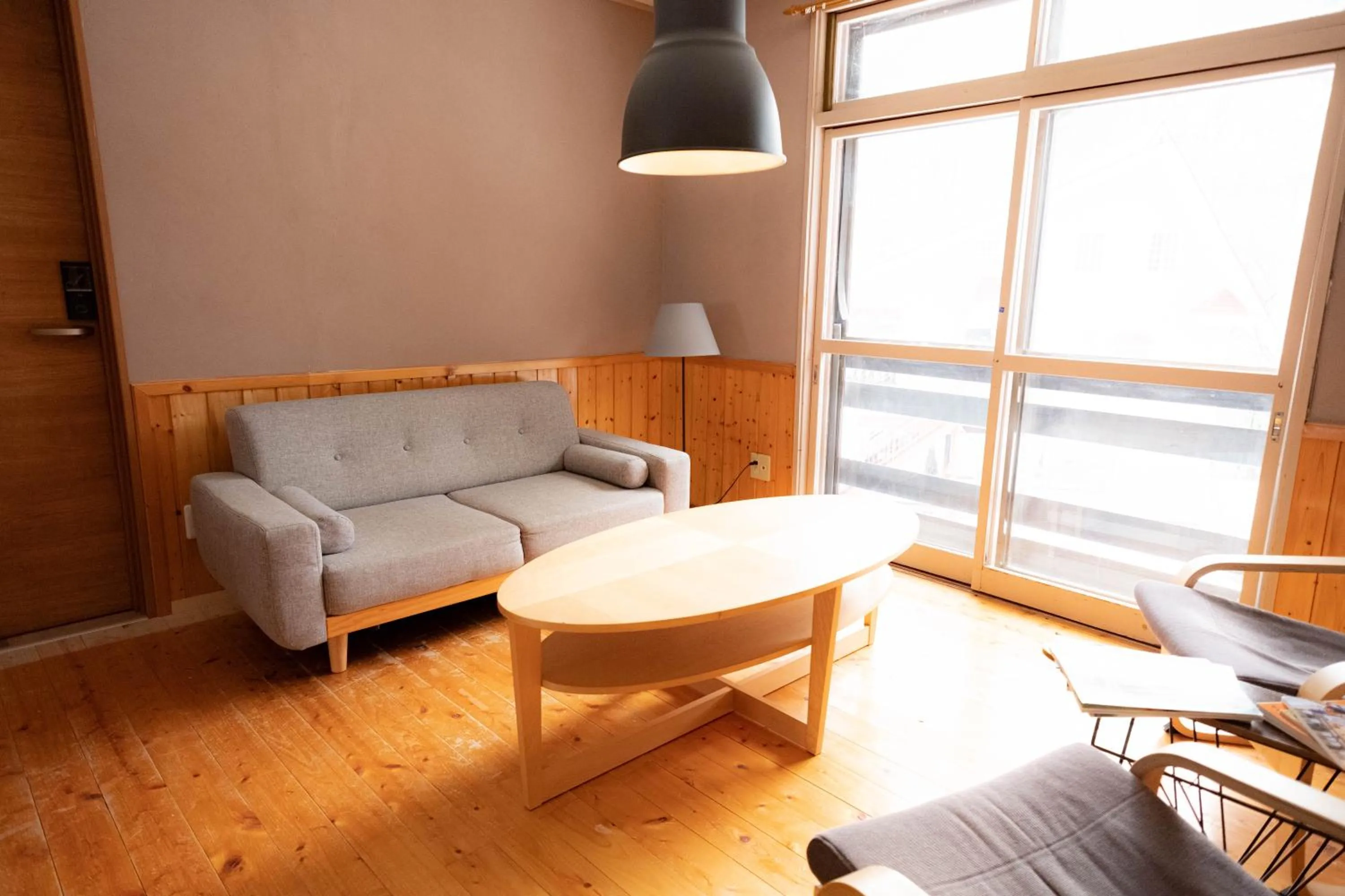 Seating area in Little Japan Echigo