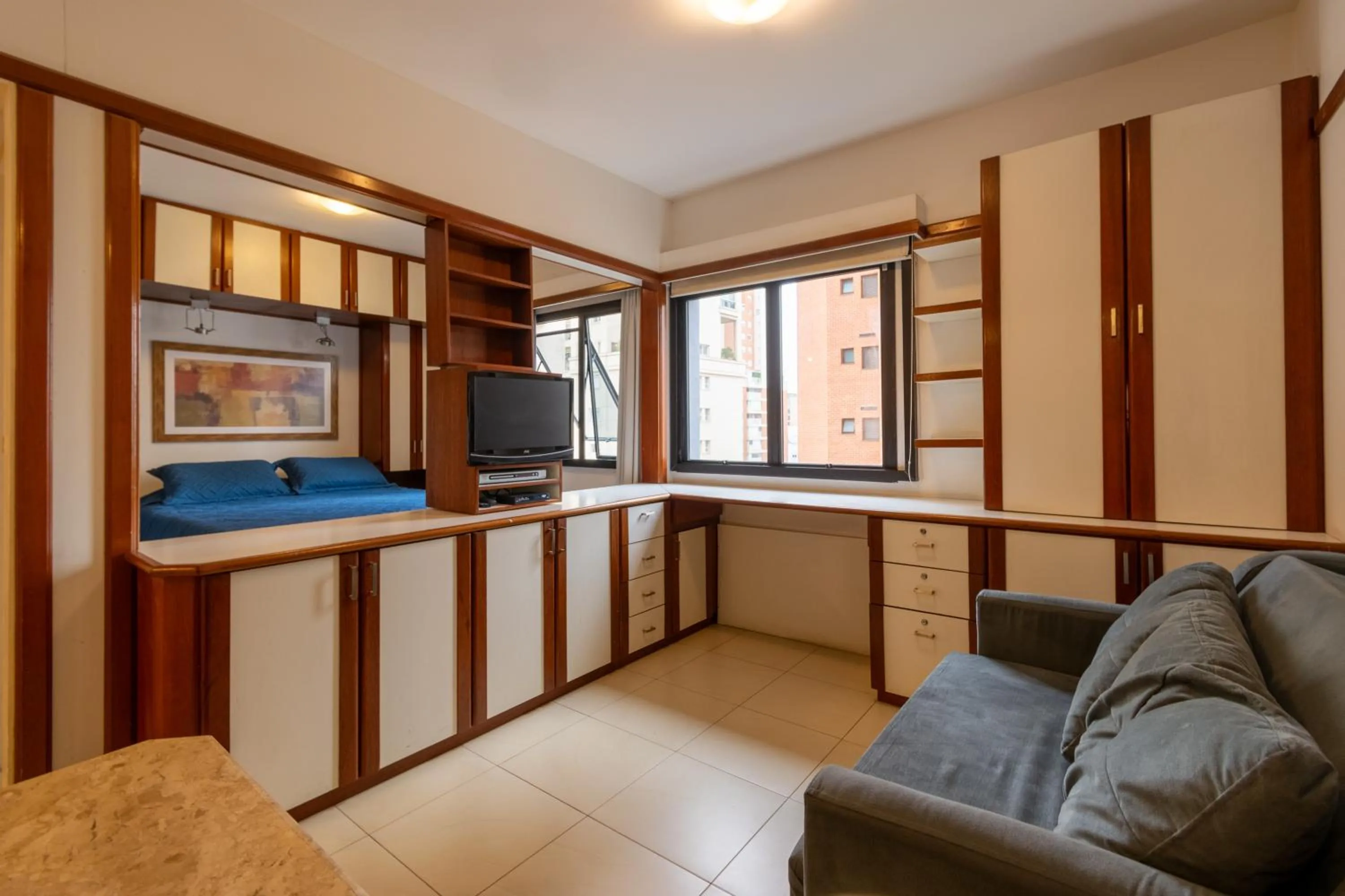 Photo of the whole room in Três de Julho Flats - Jardins II