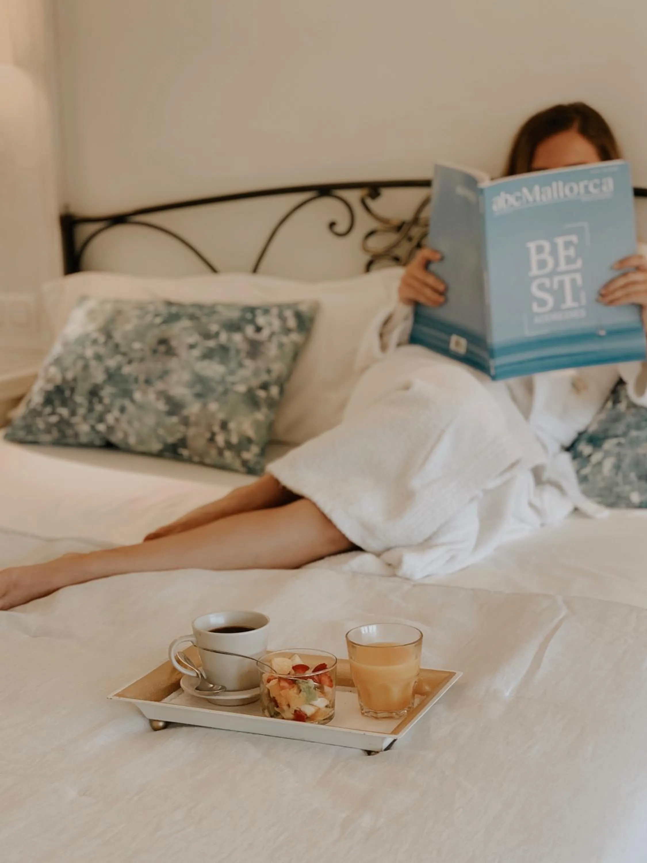 Bed in Casa Son Sant Jordi